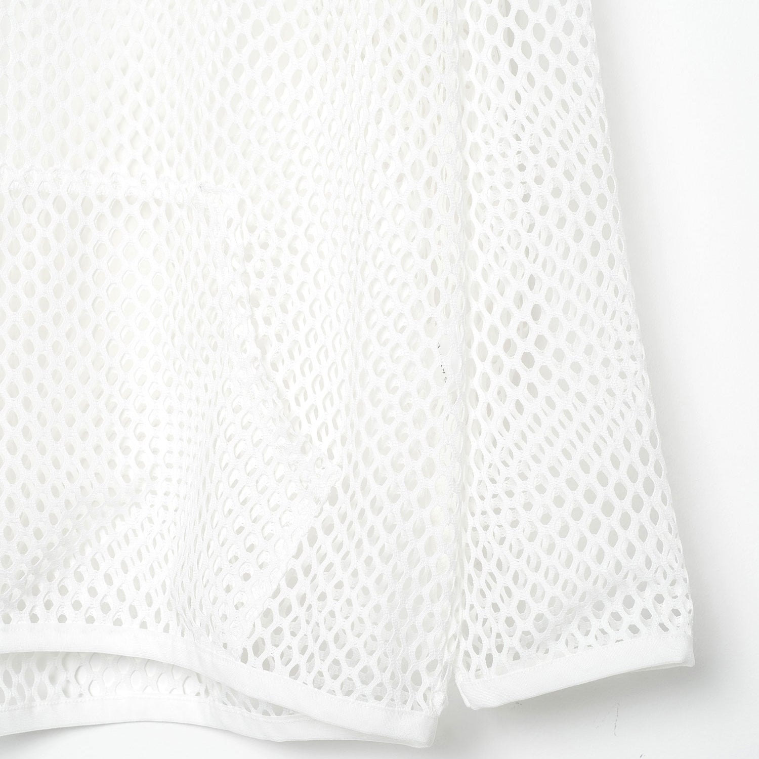 Ultra Mesh Hoodie | Color_White | No_BSD26SS-20_White【BEDSIDEDRAMA_ベッドサイドドラマ】【入荷予定アイテム・入荷連絡可能】