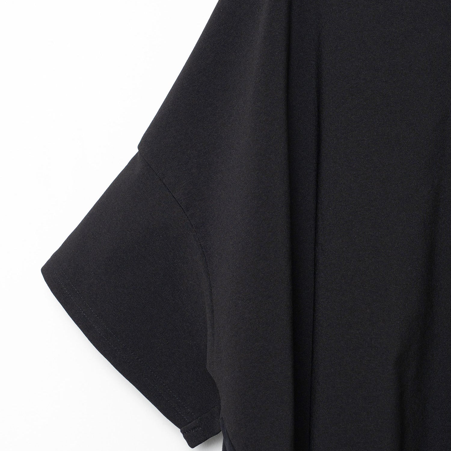 Draped Maxi Tee Dress | Color_Black | No_BSD26SS-22_Black【BEDSIDEDRAMA_ベッドサイドドラマ】【入荷予定アイテム・入荷連絡可能】