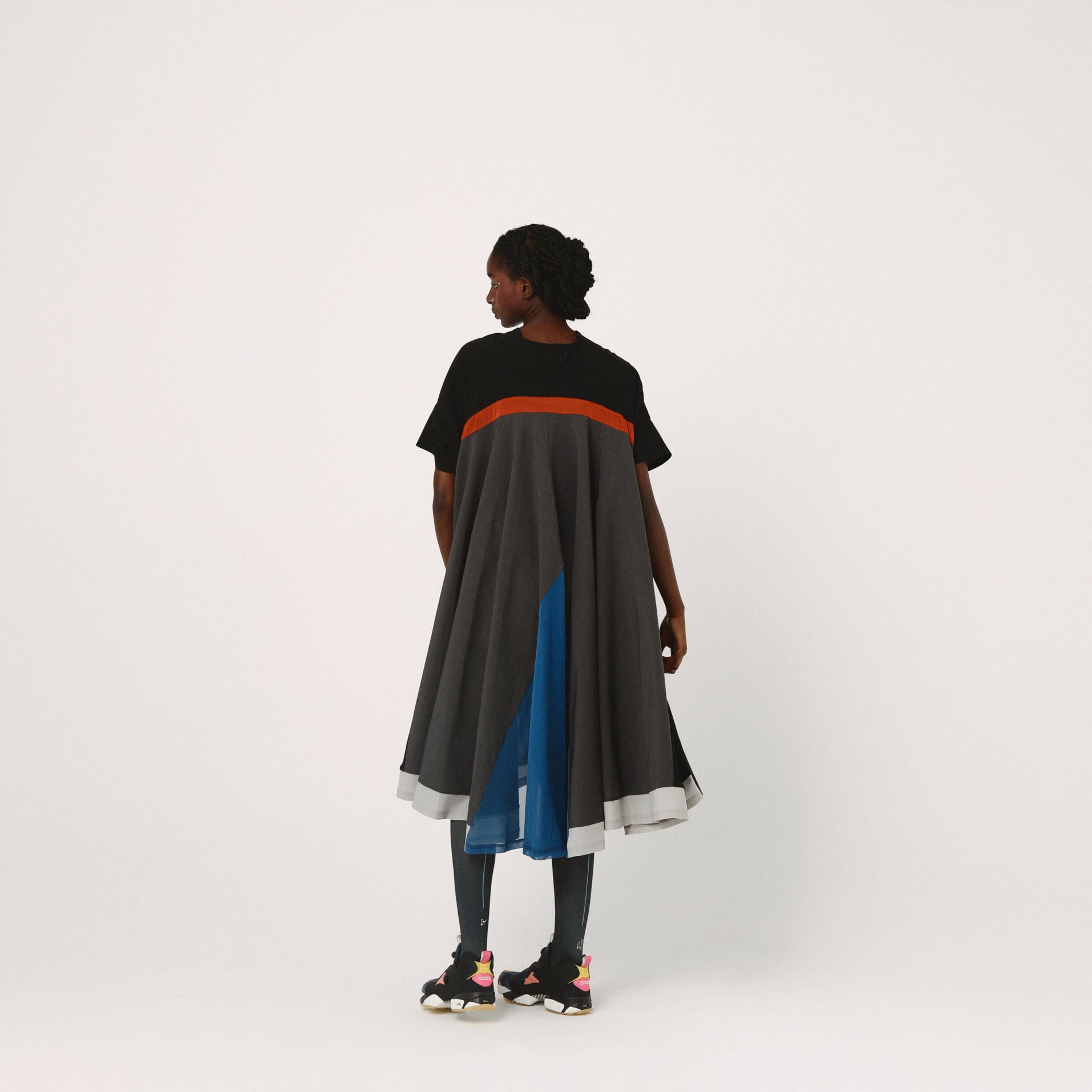 Draped Maxi Tee Dress | Color_Black | No_BSD26SS-22_Black【BEDSIDEDRAMA_ベッドサイドドラマ】【入荷予定アイテム・入荷連絡可能】