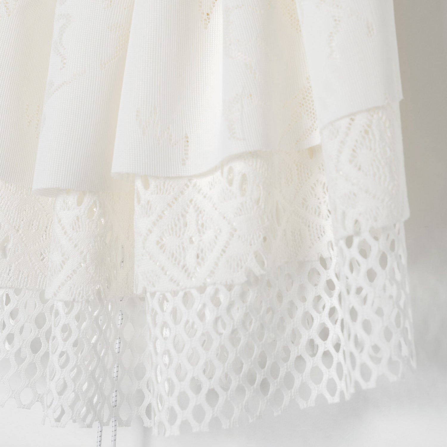 Frill Collar and Wrap Tutu Skirt | Color_White | No_BSD26SS-26_White【BEDSIDEDRAMA_ベッドサイドドラマ】【入荷予定アイテム・入荷連絡可能】