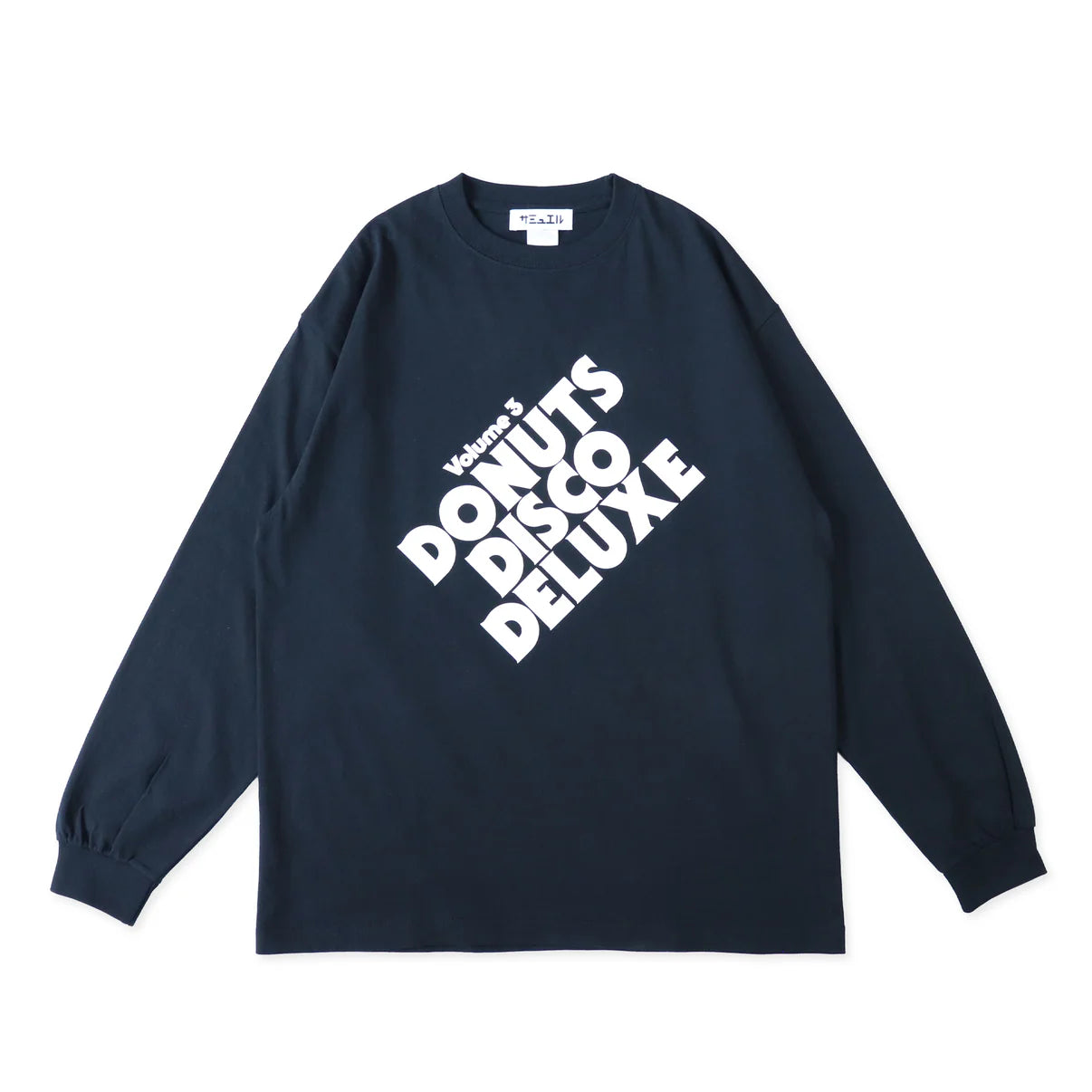SM-03 | SAMUEL DONUTS DISCO DELUXE Vol.3 LONG SLEEVE TEE | Color:White/Black【SAMUEL_サミュエル】 【ネコポス選択可能】