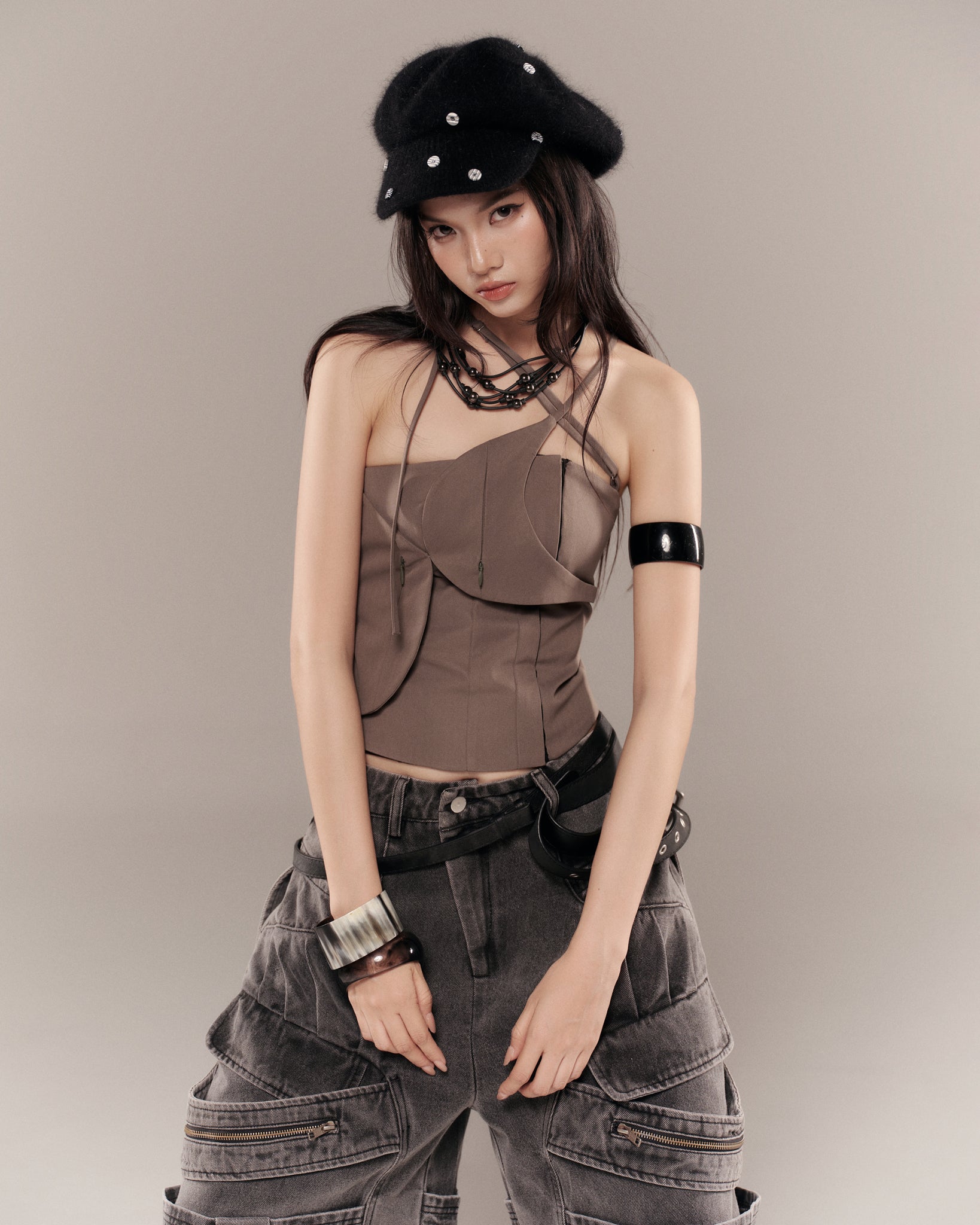 DEMOS TOP (GREY) | Bunny Hill Concept
