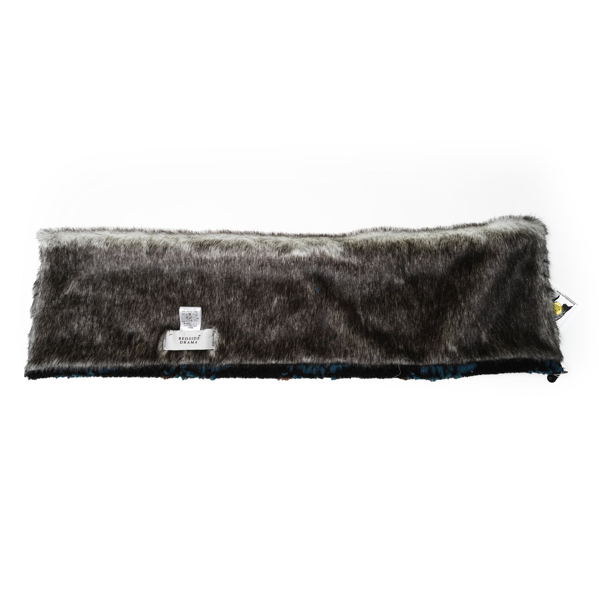 No:bsd23AW-07b | Name:Forest Fleece JQ Neck Warmer | Color:Black【BEDSIDEDRAMA_ベッドサイドドラマ】【archive】