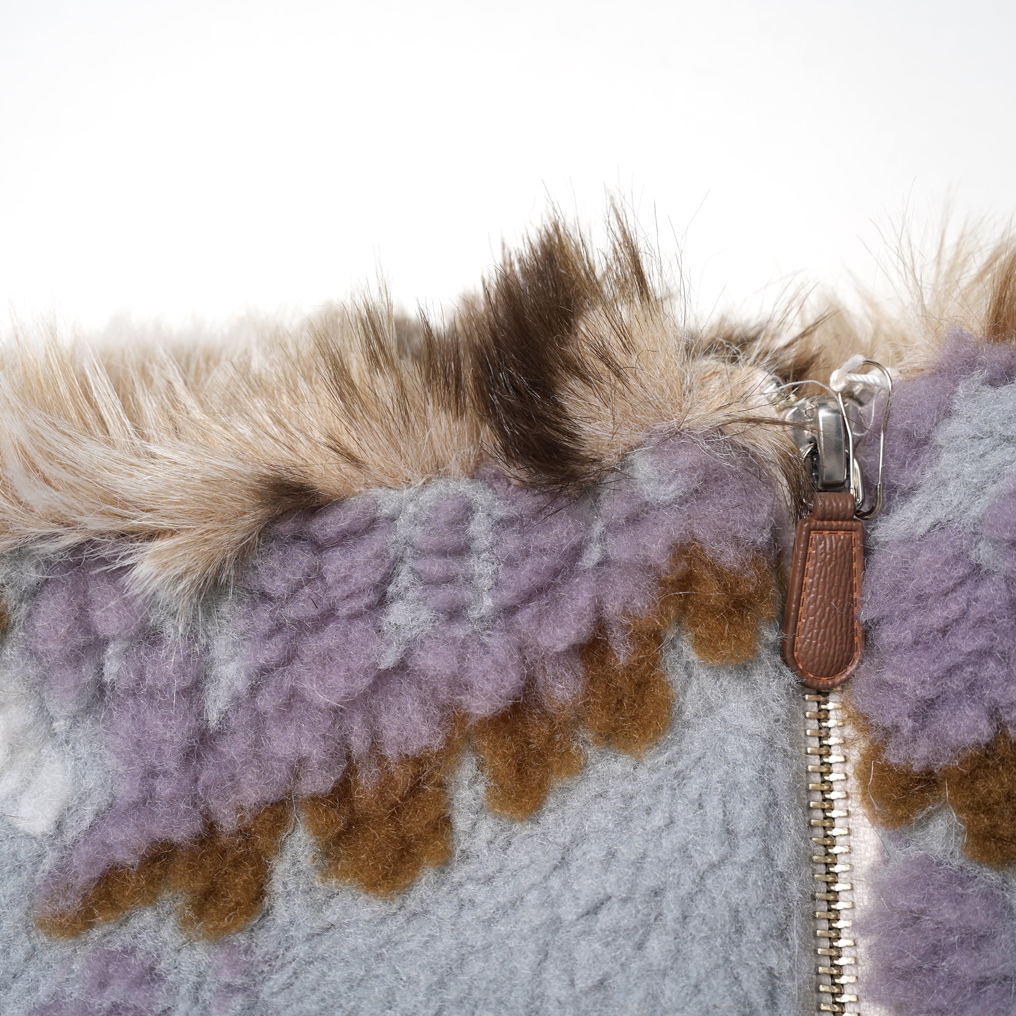 No:bsd23AW-07a | Name:Forest Fleece JQ Neck Warmer | Color:L..Grey【BEDSIDEDRAMA_ベッドサイドドラマ】
