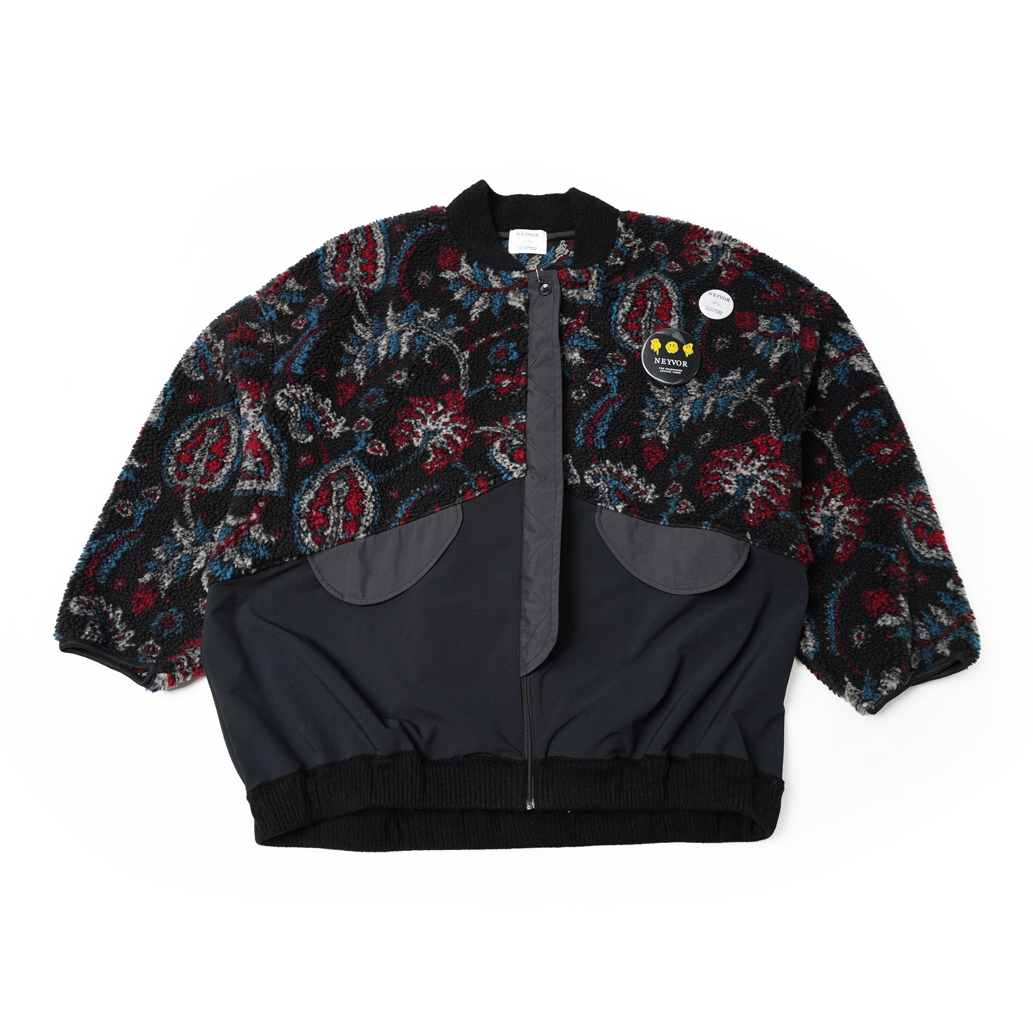 Courtyard Fleece Blouson – Flower | NEYVOR