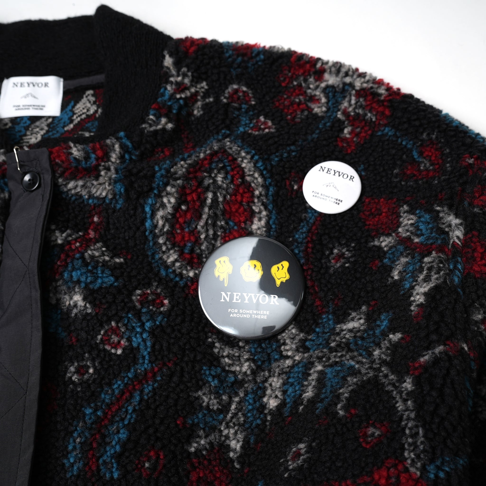 Courtyard Fleece Blouson – Flower | NEYVOR