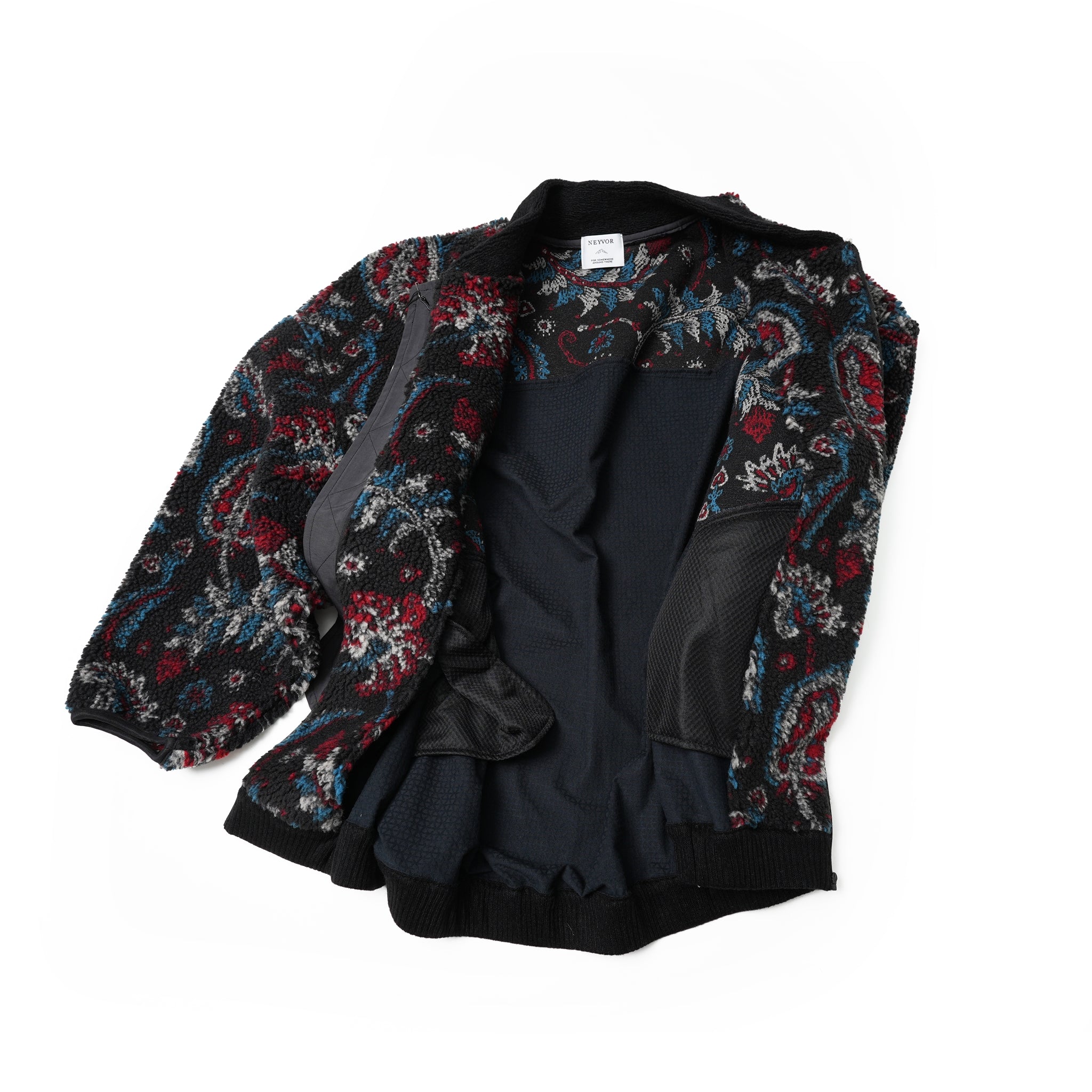 Courtyard Fleece Blouson – Flower | NEYVOR