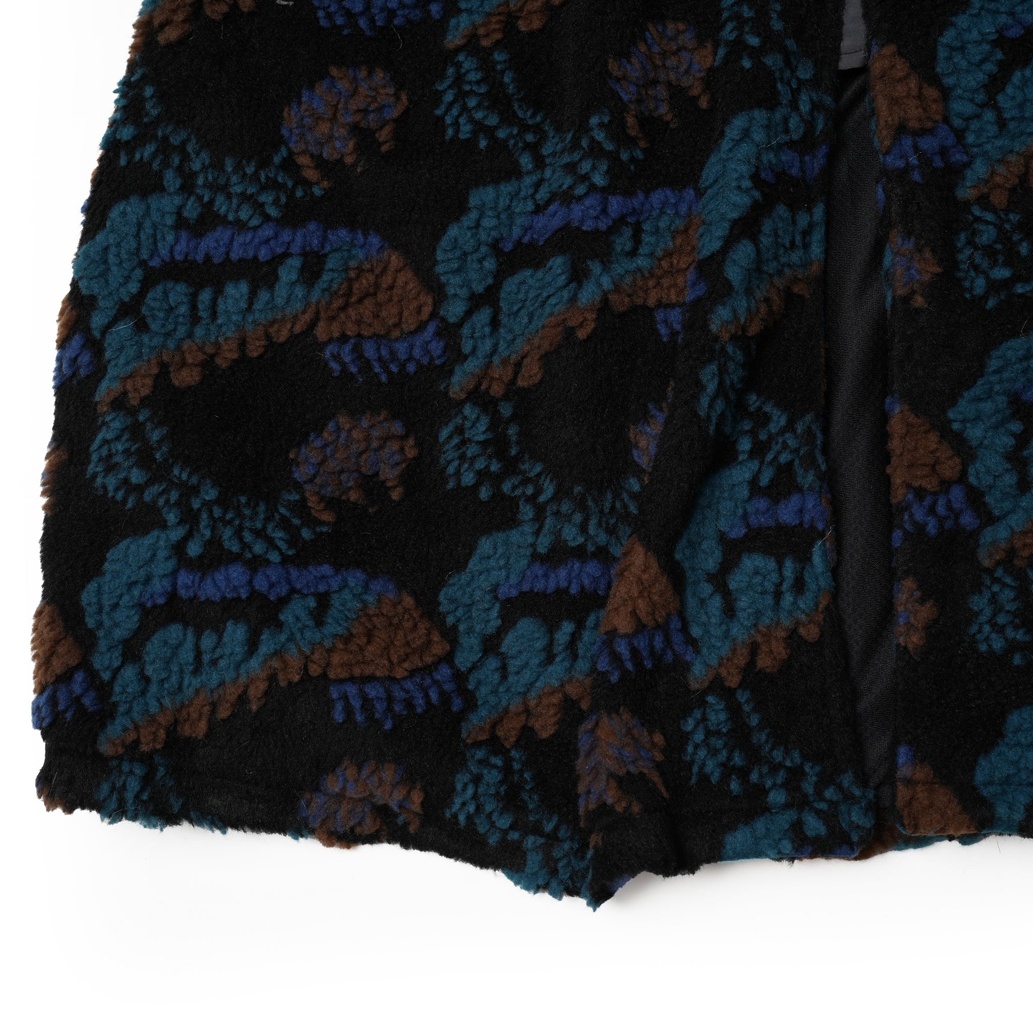 No:bsd23AW-05 | Name:Forest Fleece JQ Coat | Color:Black【BEDSIDEDRAMA_ベッドサイドドラマ】