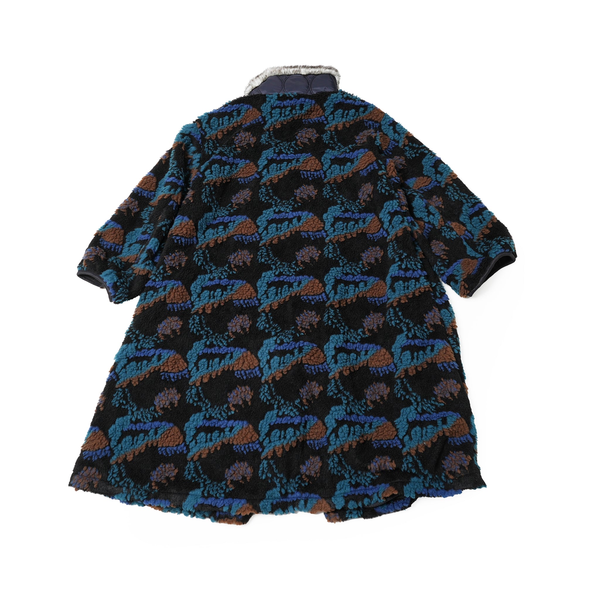 No:bsd23AW-05 | Name:Forest Fleece JQ Coat | Color:Black【BEDSIDEDRAMA_ベッドサイドドラマ】