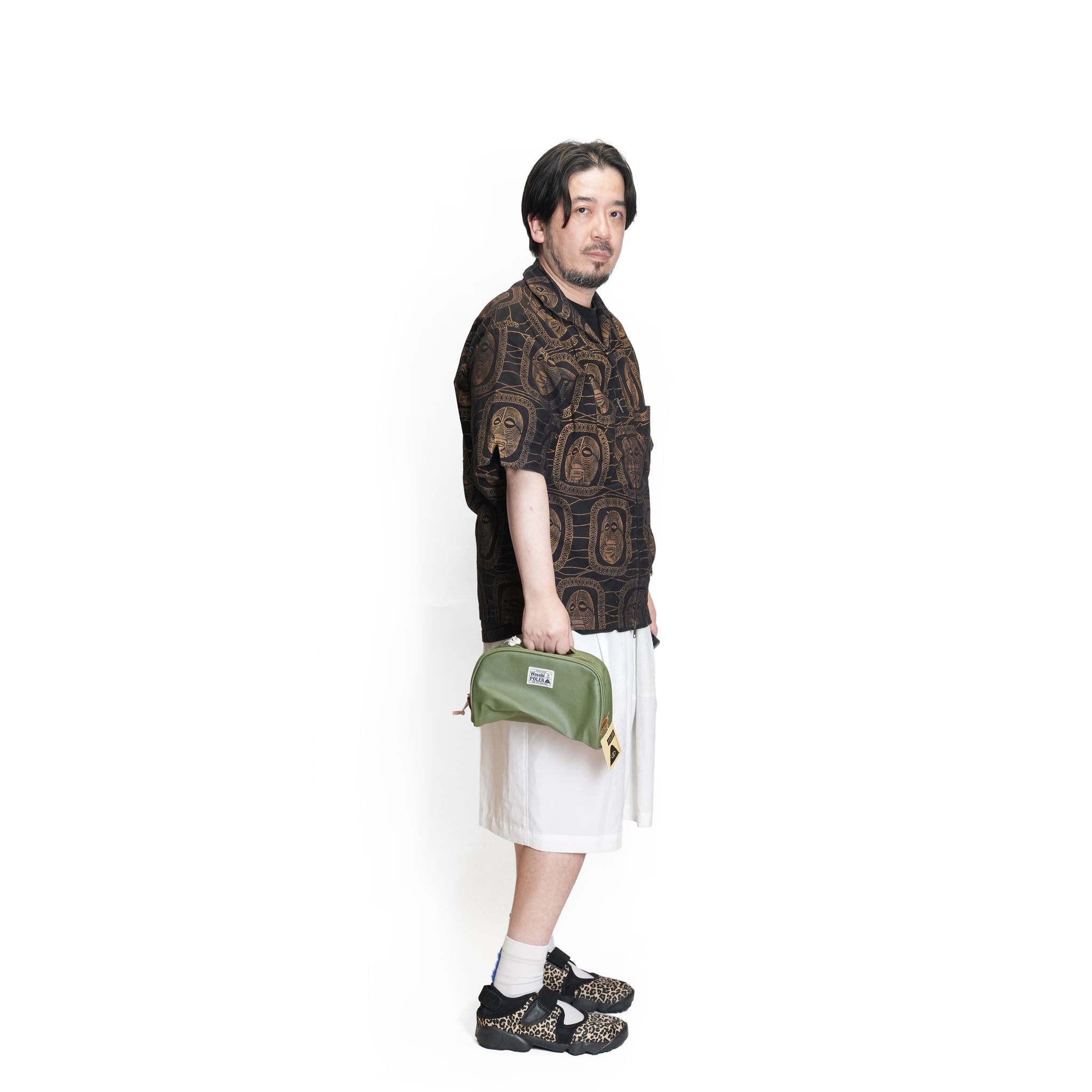 PL×WASABI DURABLE TENT POUCH M GRN | POLER | 入荷予定アイテム