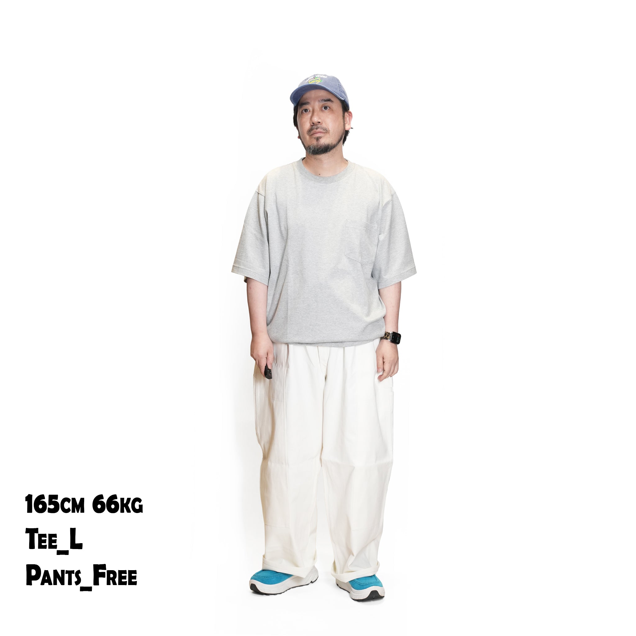 =BIG PAINTER_DOUBLE KNEE= – Ecru | ODDMENT