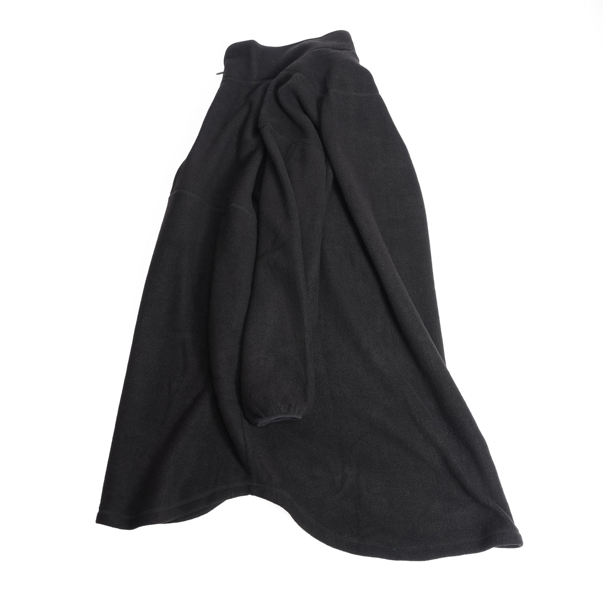 HALF ZIP FLEECE LONG P/O – Bk | KHA:KI