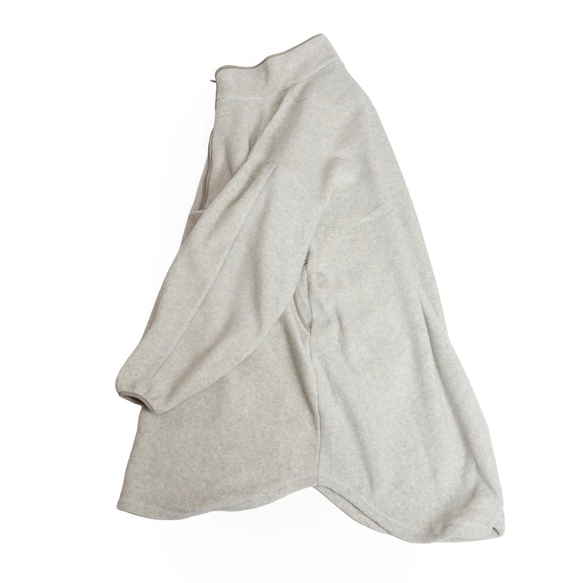 HALF ZIP FLEECE LONG P/O – Ashgy | KHA:KI