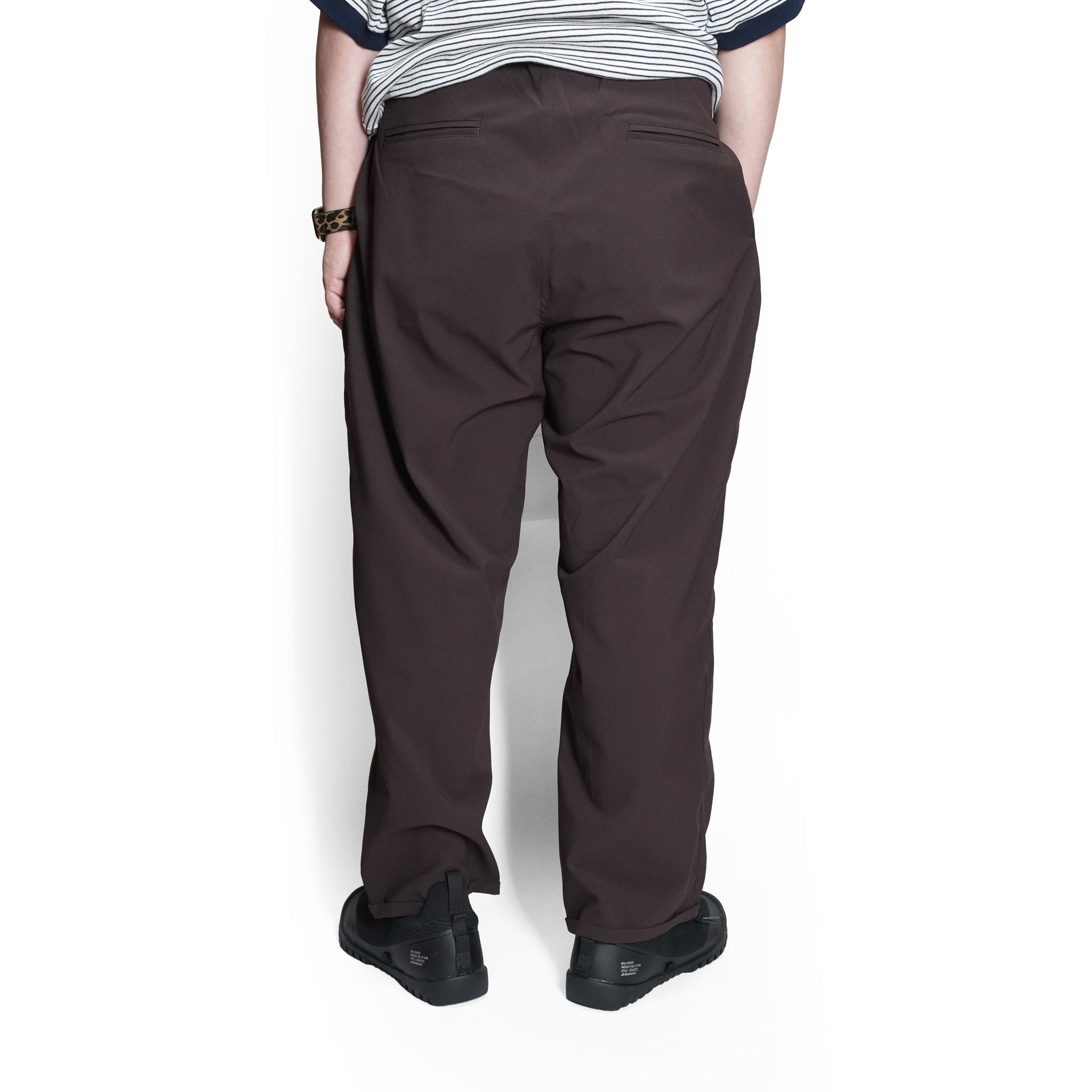 P.H.M.EASY PANTS_BASIC – Brown | POWDERHORN MOUNTAINEERING