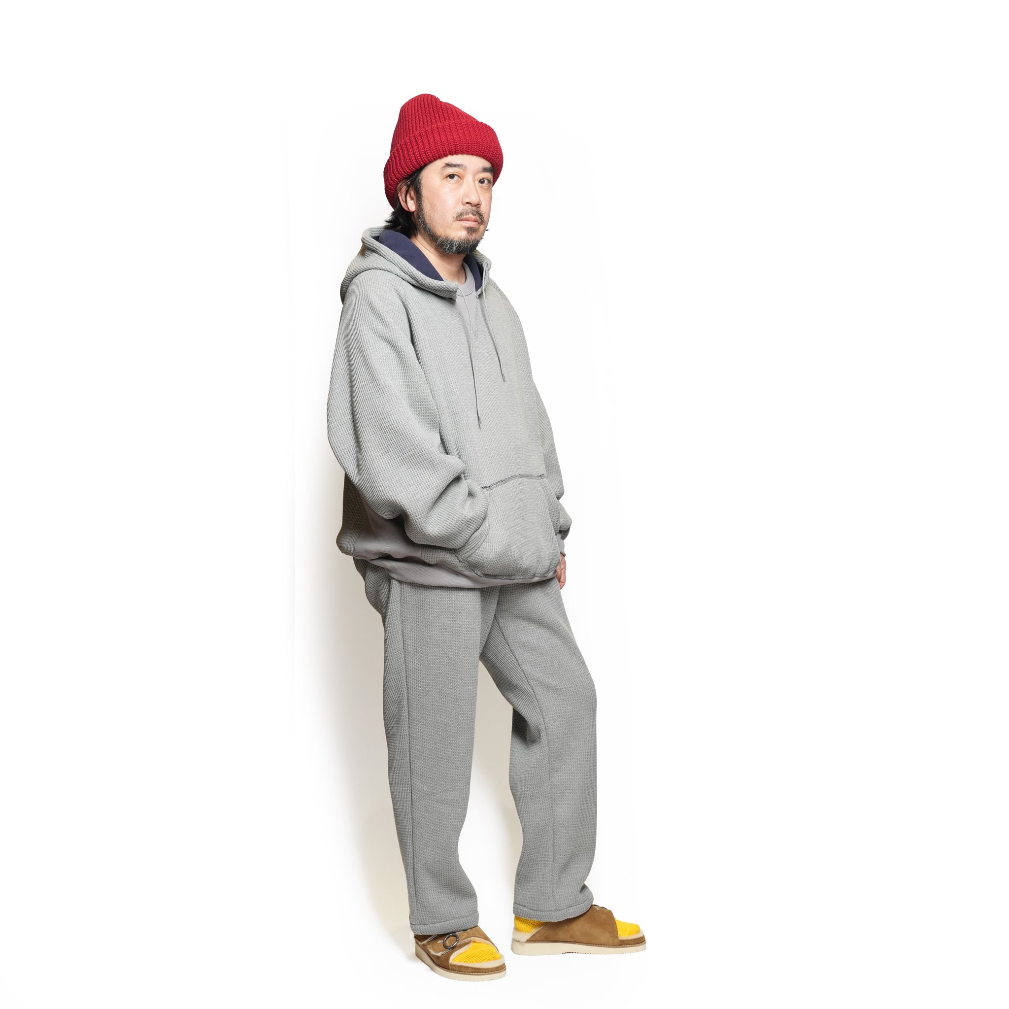GOKU Warm Fleece F. Hoodie / Samaritan (Gray) | IMPRESTORE