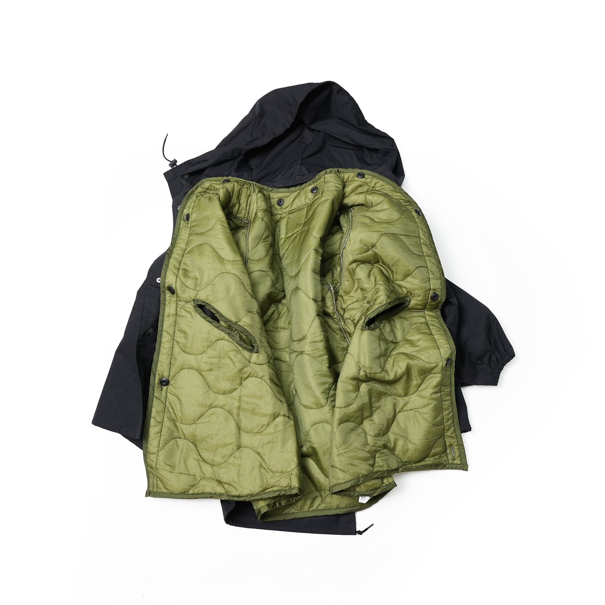 ms21f007 | Ashland 90s Short Snow Parka with Dead-Stock Lining – 【MADE IN STANDARD】