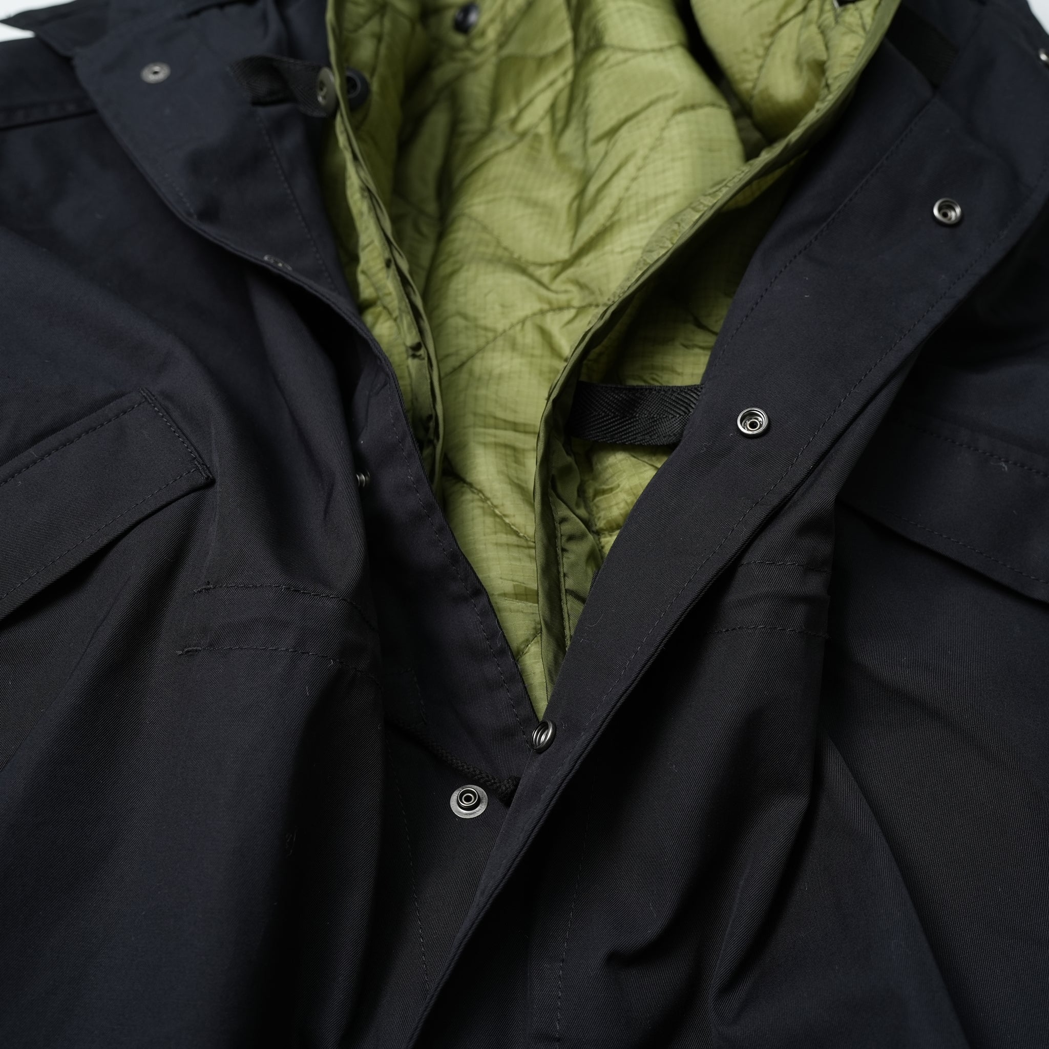 ms21f007 | Ashland 90s Short Snow Parka with Dead-Stock Lining – 【MADE IN STANDARD】