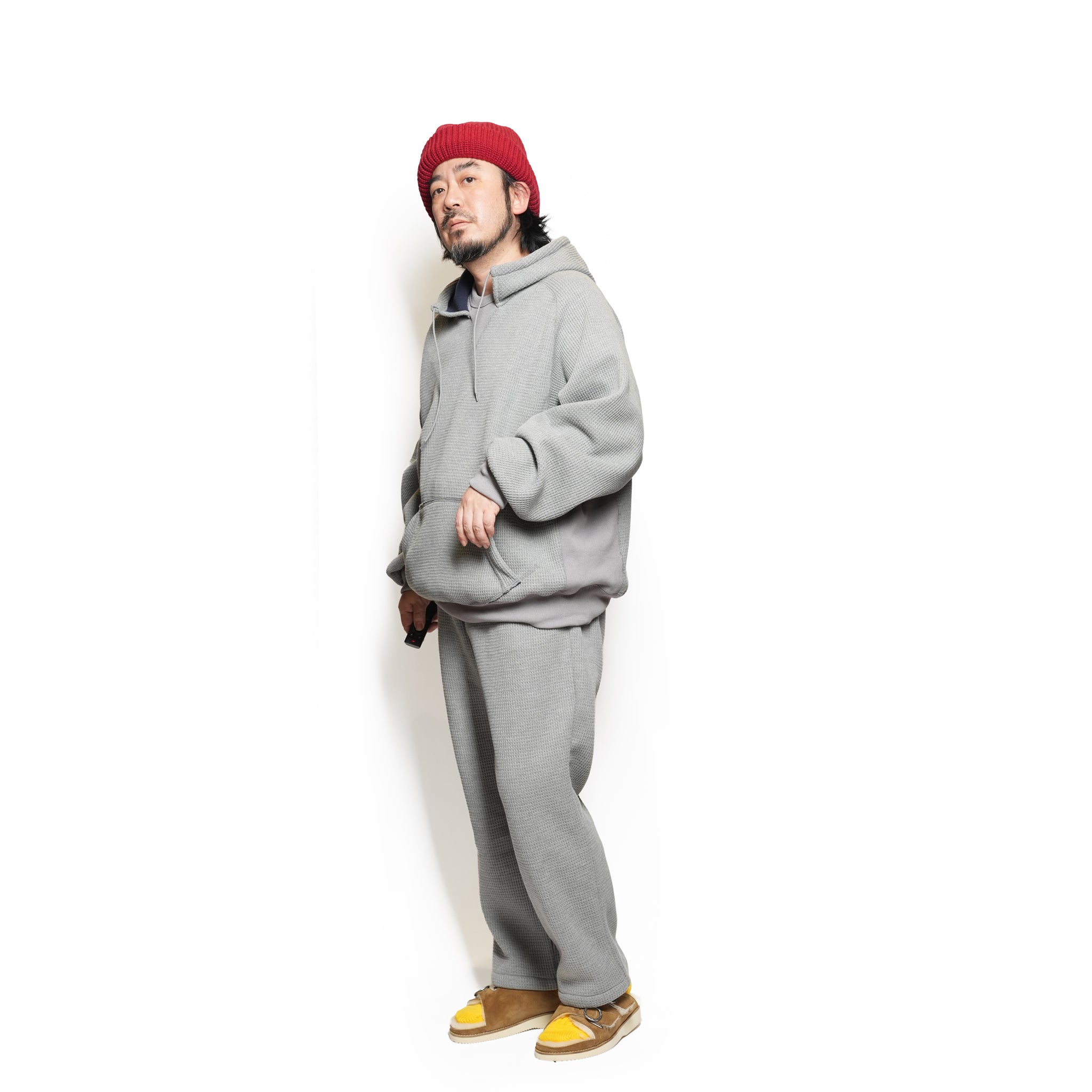 GOKU Warm Fleece F. Hoodie / Samaritan (Gray) | IMPRESTORE
