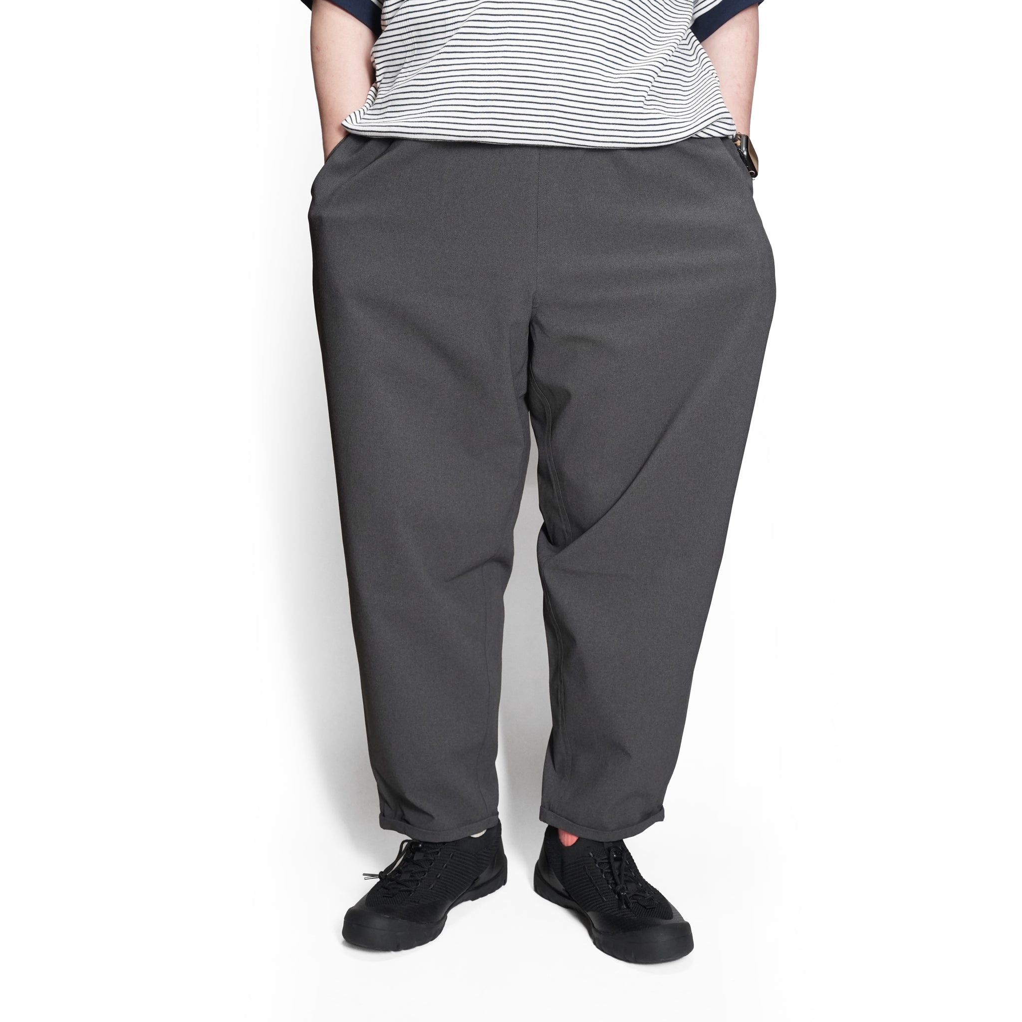 P.H.M.EASY PANTS_TAPERED – Charcoal | POWDERHORN MOUNTAINEERING