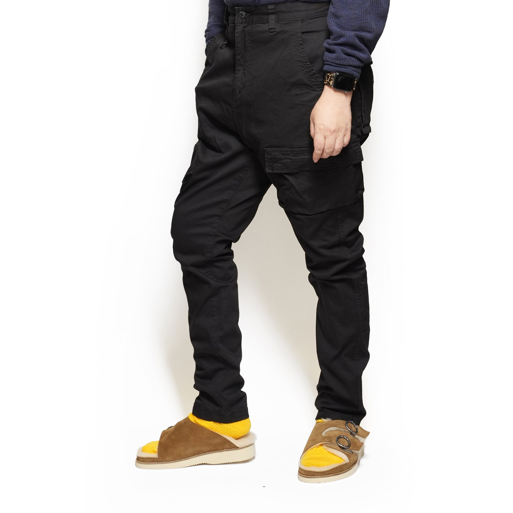 VG-PT-452 | BAGGY D-CARGO RELOADED | Color:Black【VIRGOwearworks_ヴァルゴウェアワークス】