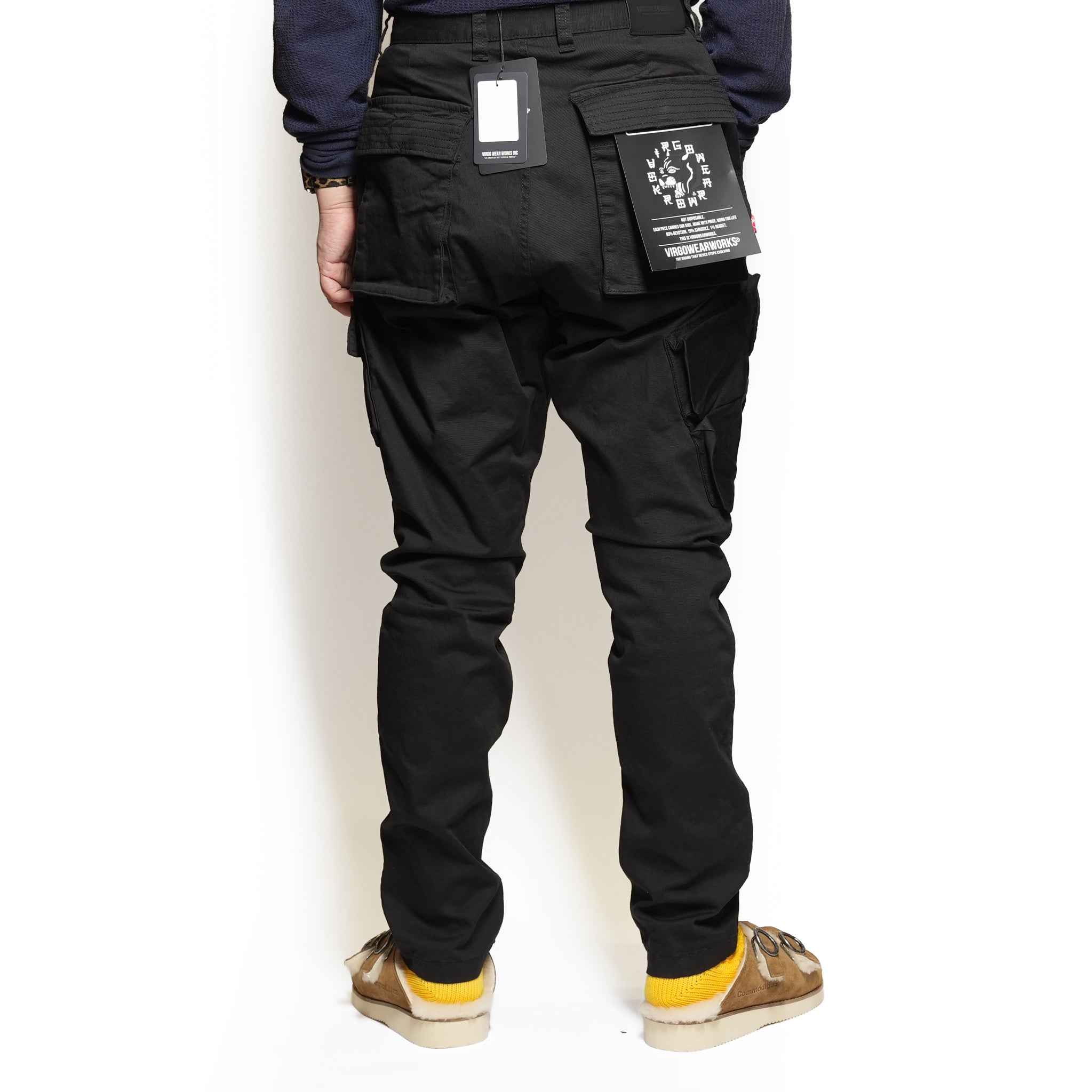 VG-PT-452 | BAGGY D-CARGO RELOADED | Color:Black【VIRGOwearworks_ヴァルゴウェアワークス】