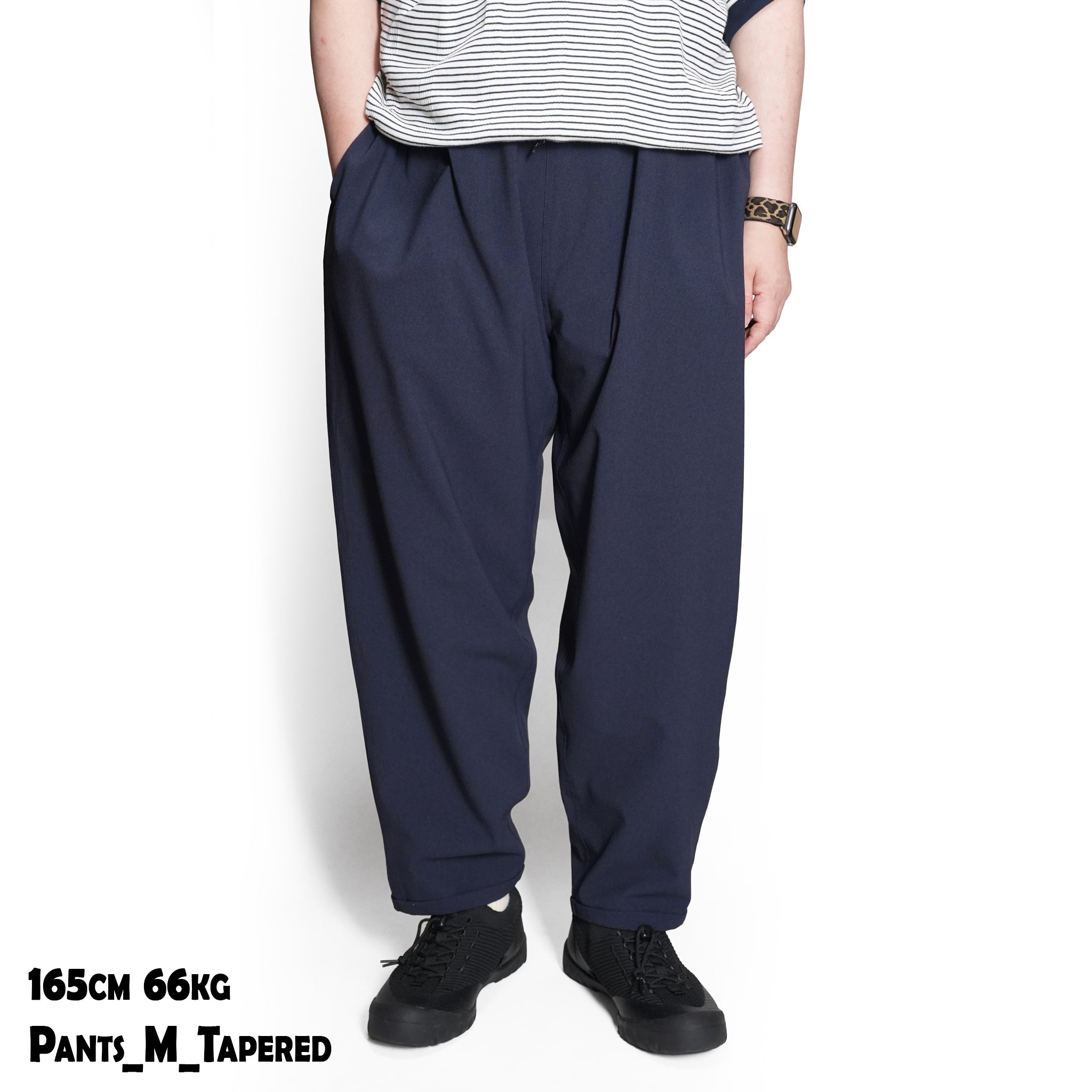 P.H.M.EASY PANTS_TAPERED – Navy | POWDERHORN MOUNTAINEERING