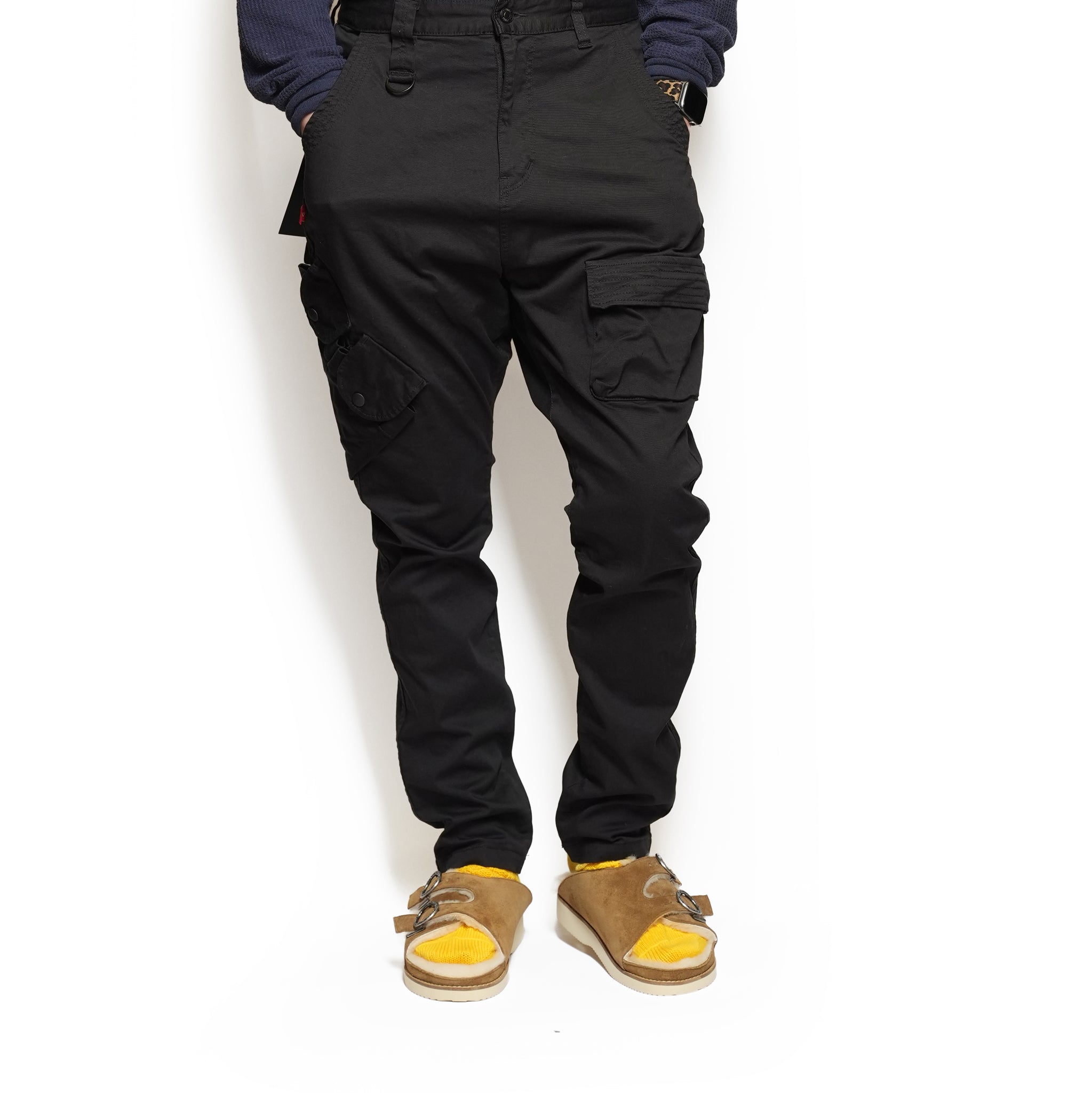 VG-PT-452 | BAGGY D-CARGO RELOADED | Color:Black【VIRGOwearworks_ヴァルゴウェアワークス】