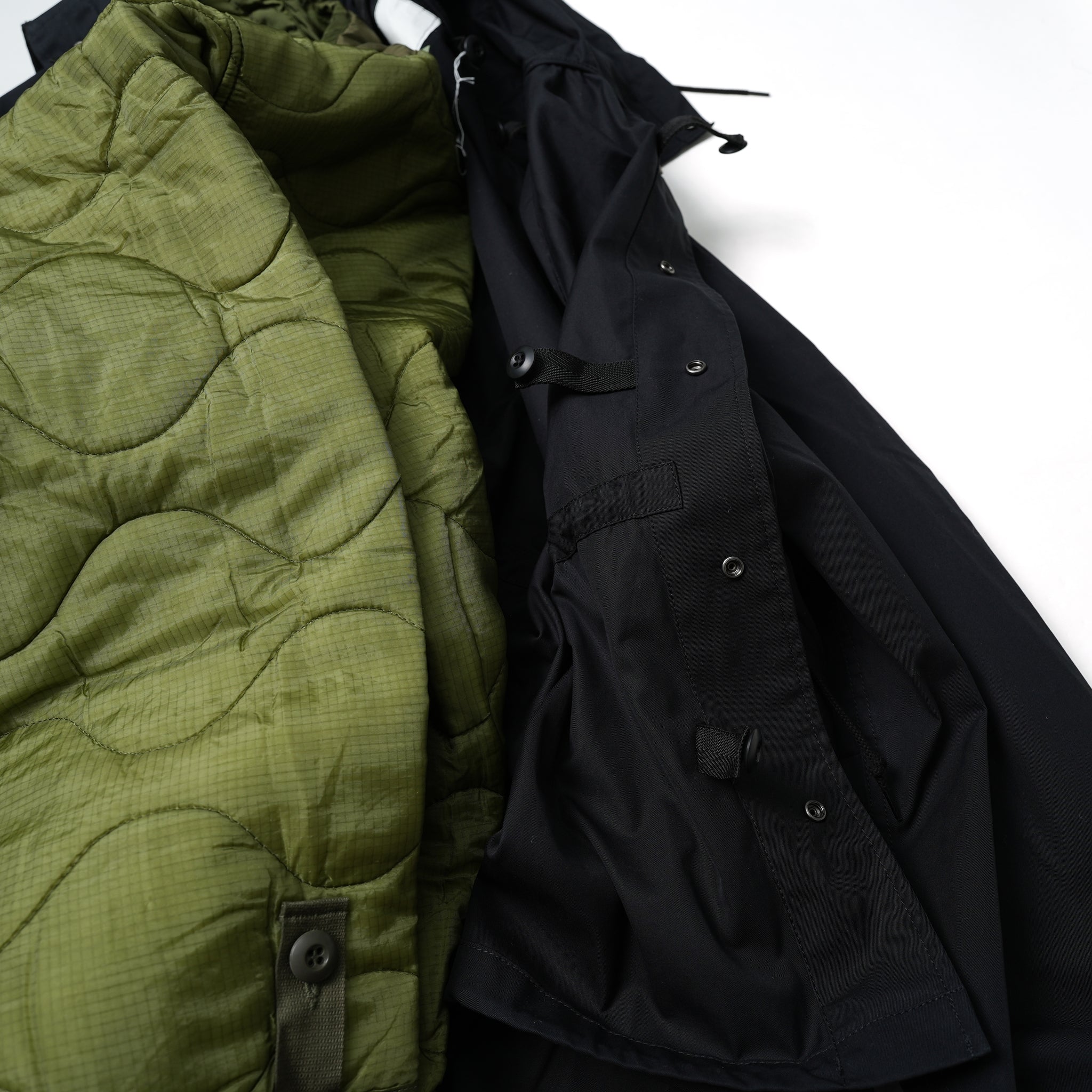 ms21f007 | Ashland 90s Short Snow Parka with Dead-Stock Lining – 【MADE IN STANDARD】