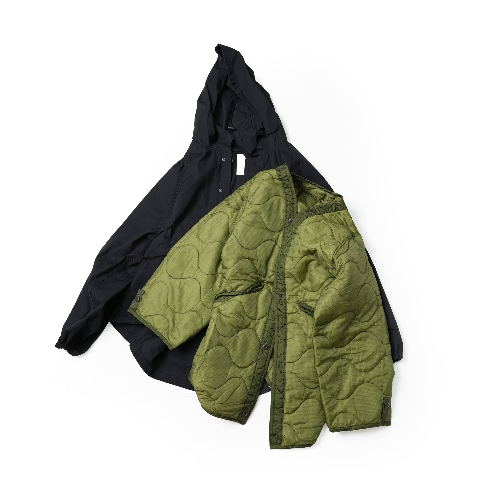 ms21f007 | Ashland 90s Short Snow Parka with Dead-Stock Lining – 【MADE IN STANDARD】