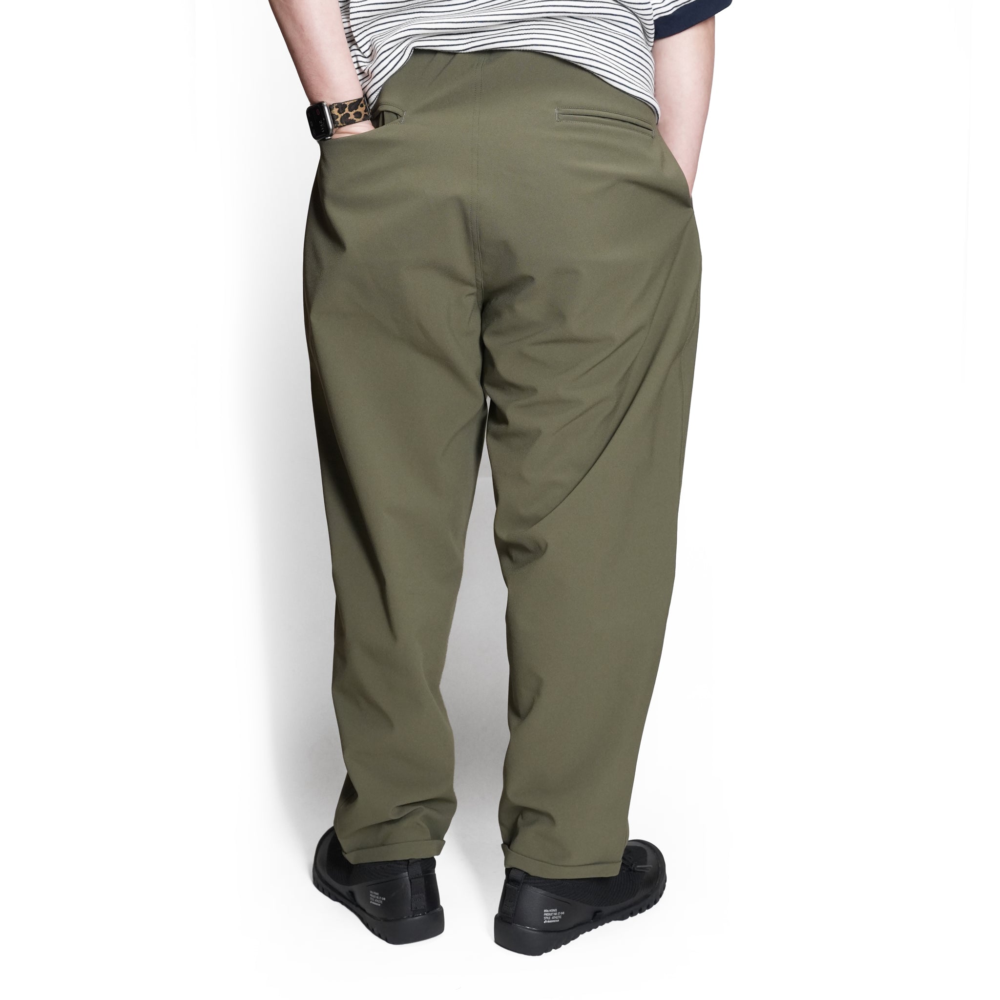 P.H.M.EASY PANTS_TAPERED – olive | POWDERHORN MOUNTAINEERING
