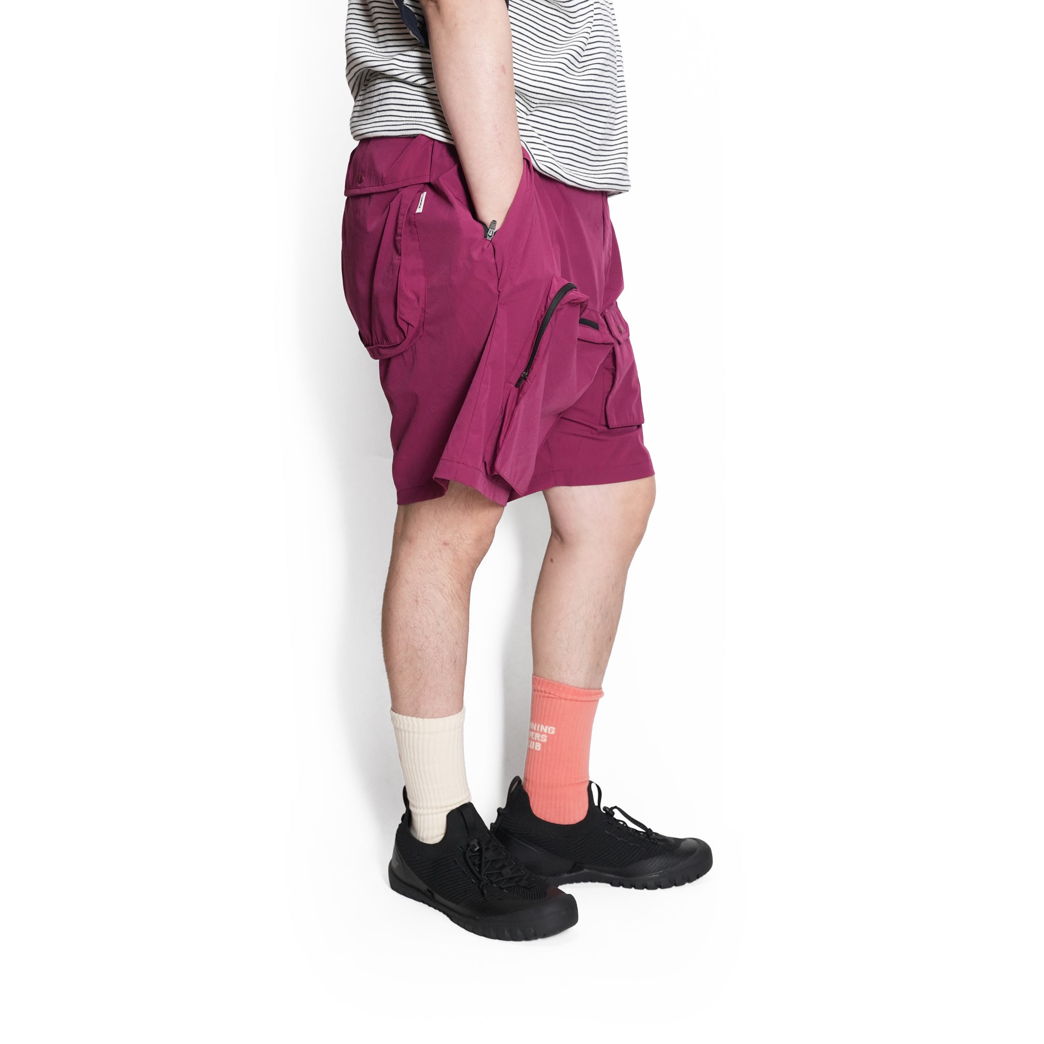 KLM25SPT1138 | AMUN-2 – Black / Plum / Green | KELEN MEN