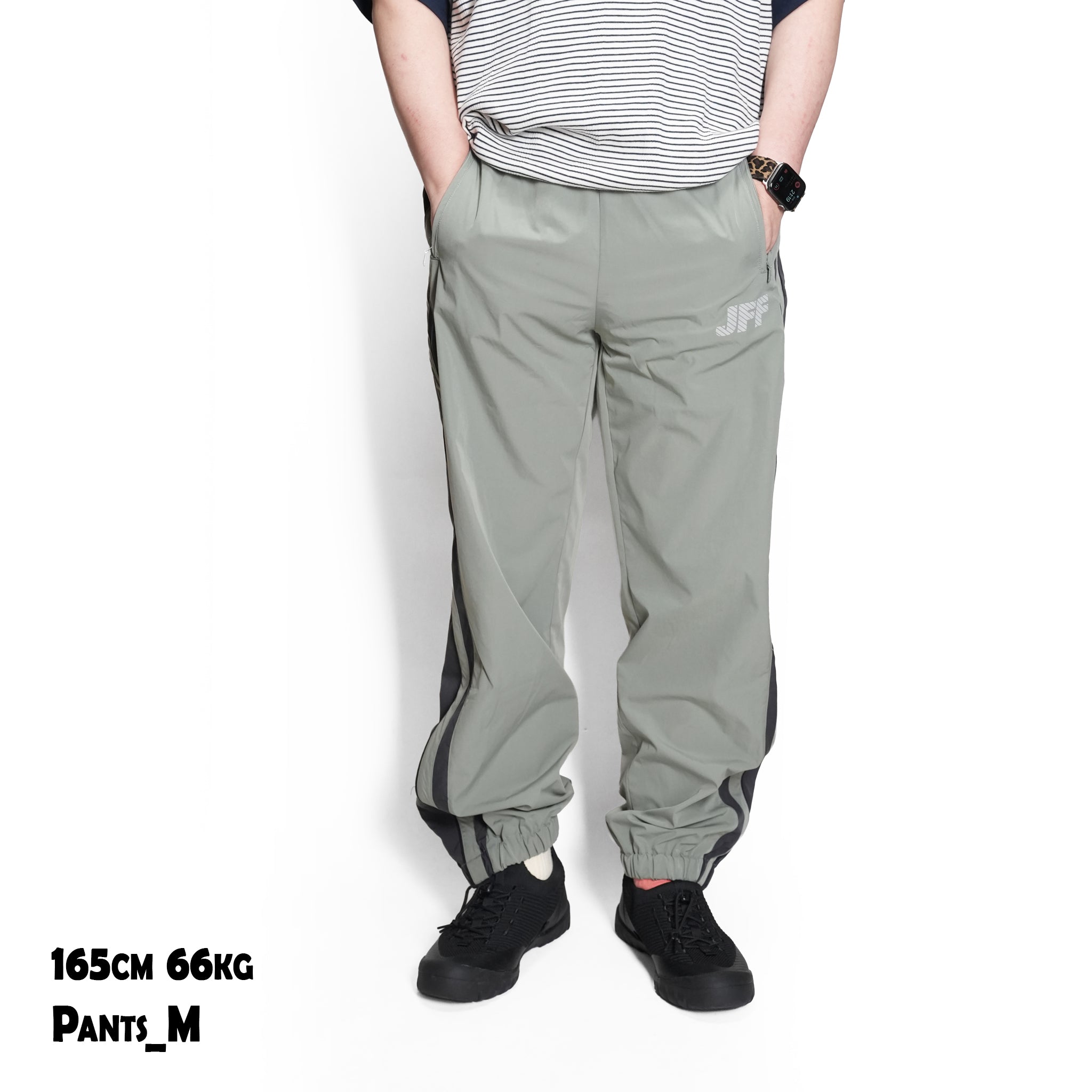 Christina_piste pants – Gray | IMPRESTORE