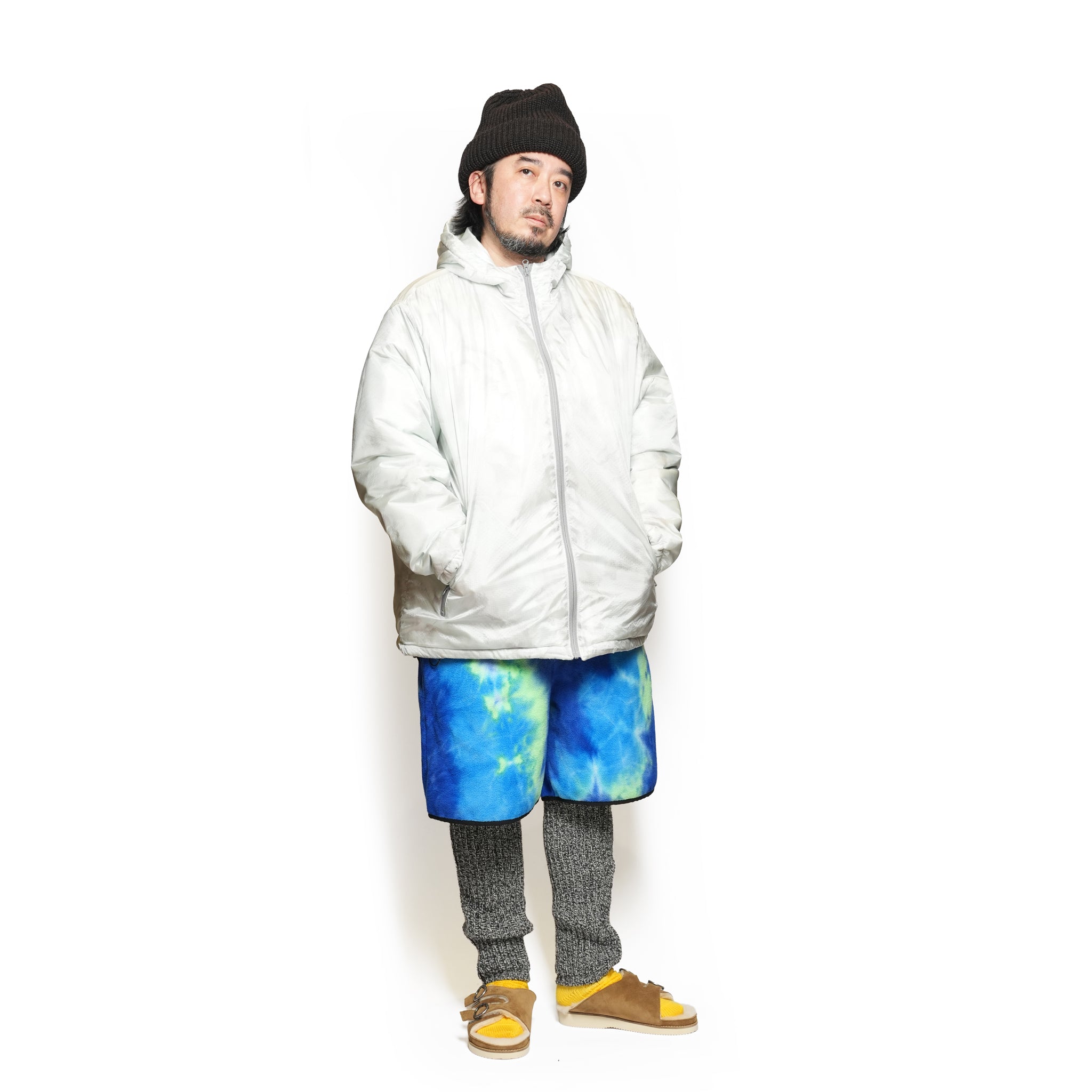 MARBLE Mt.PARKA | Color_Milk | No_voo-1253_milk【VOO_ヴォー】