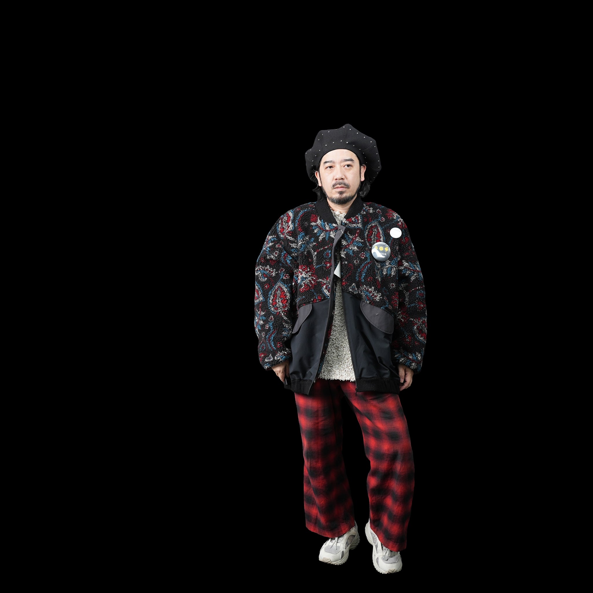 Courtyard Fleece Blouson – Flower | NEYVOR