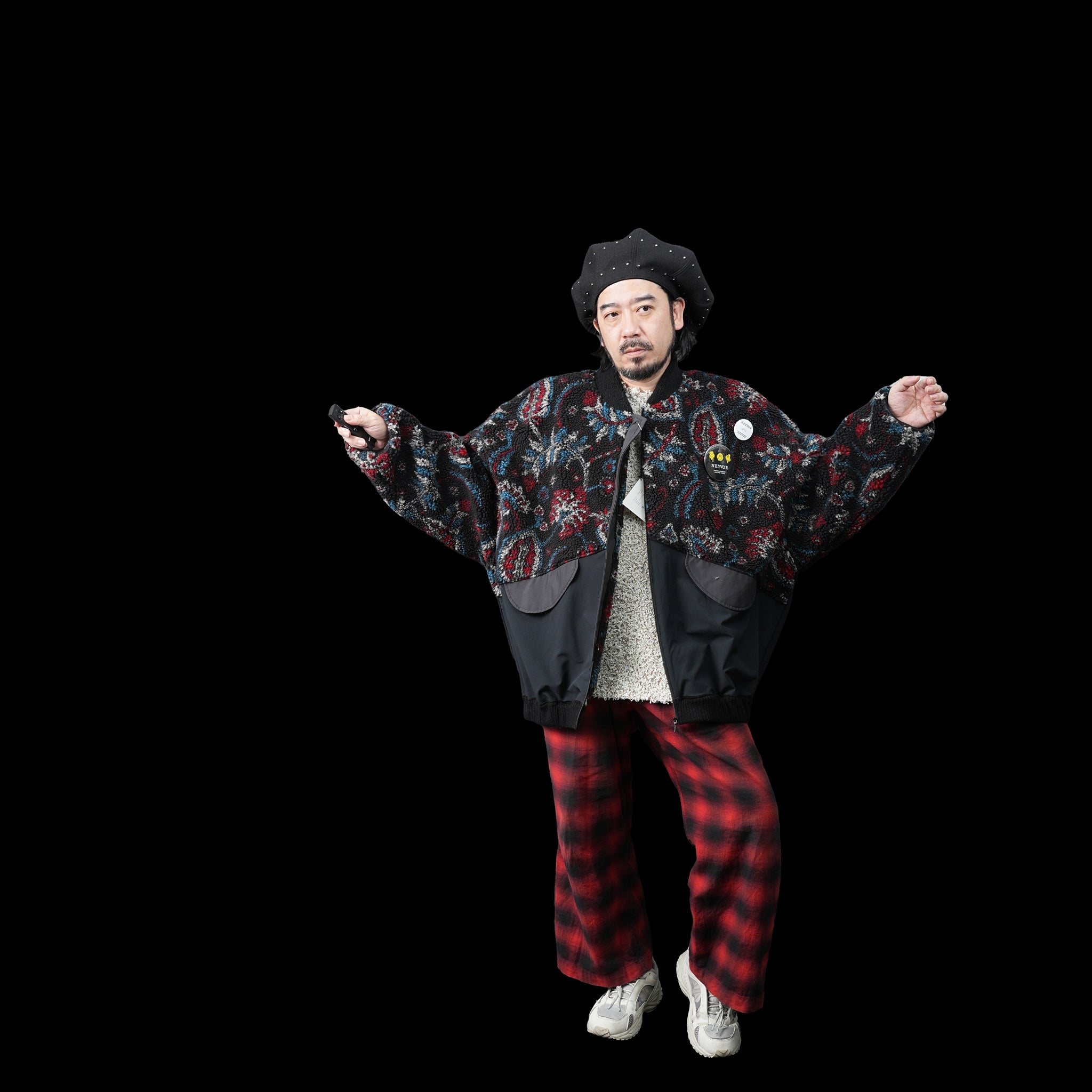 Courtyard Fleece Blouson – Flower | NEYVOR