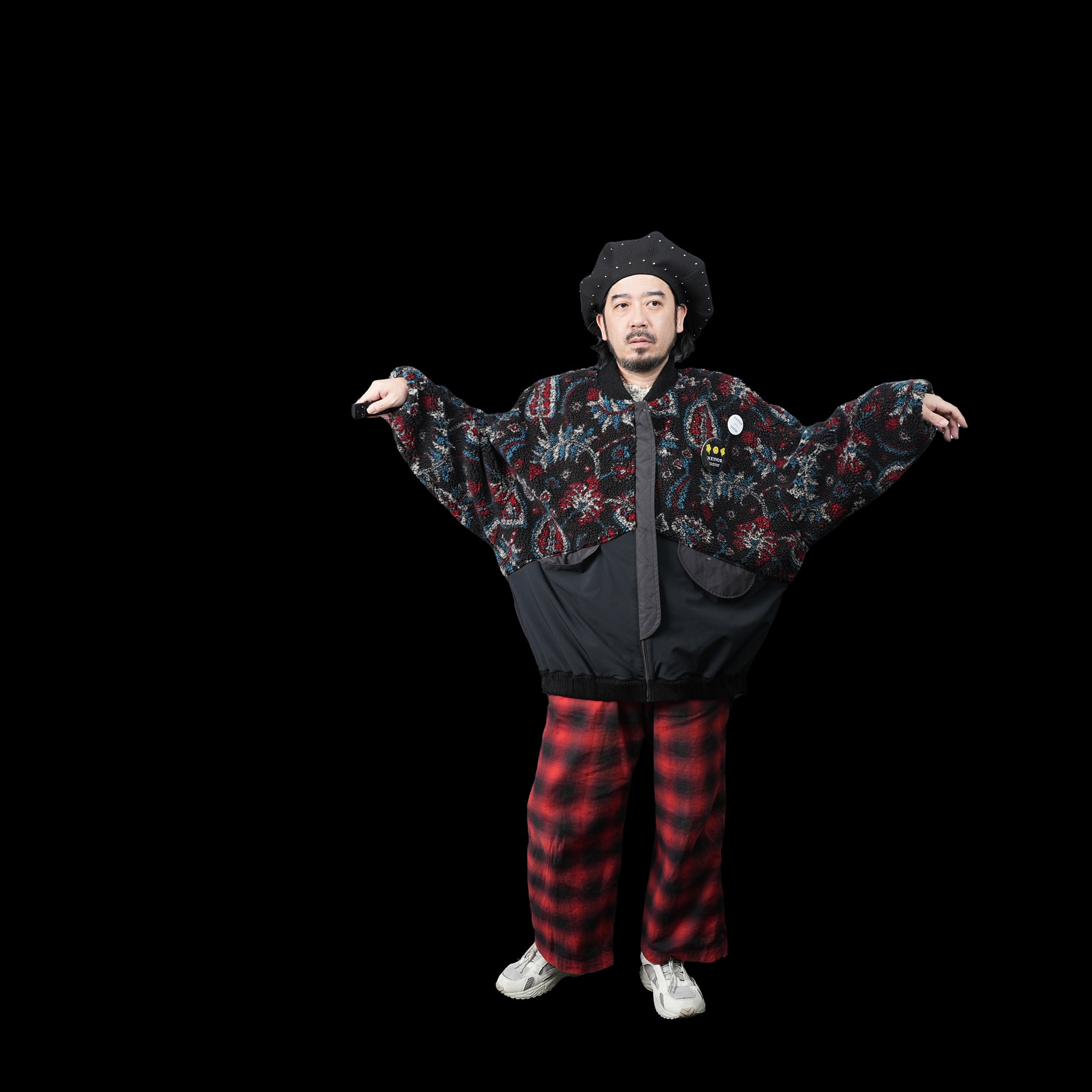 Courtyard Fleece Blouson – Flower | NEYVOR