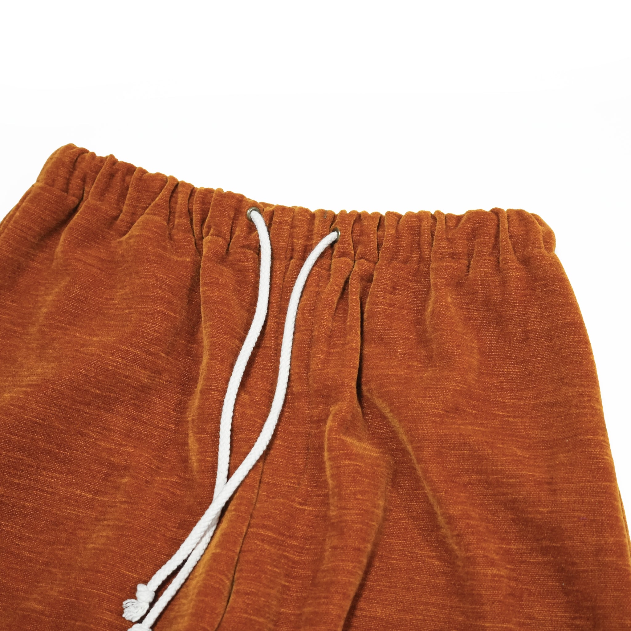 No:23aw-spot03 | Name:VELVET WIDE EASY PANT | Color:Mustrad/Orange/Beige | 【SHADY’S VALLEY】【Big P Products_ビッグピープロダクツ】