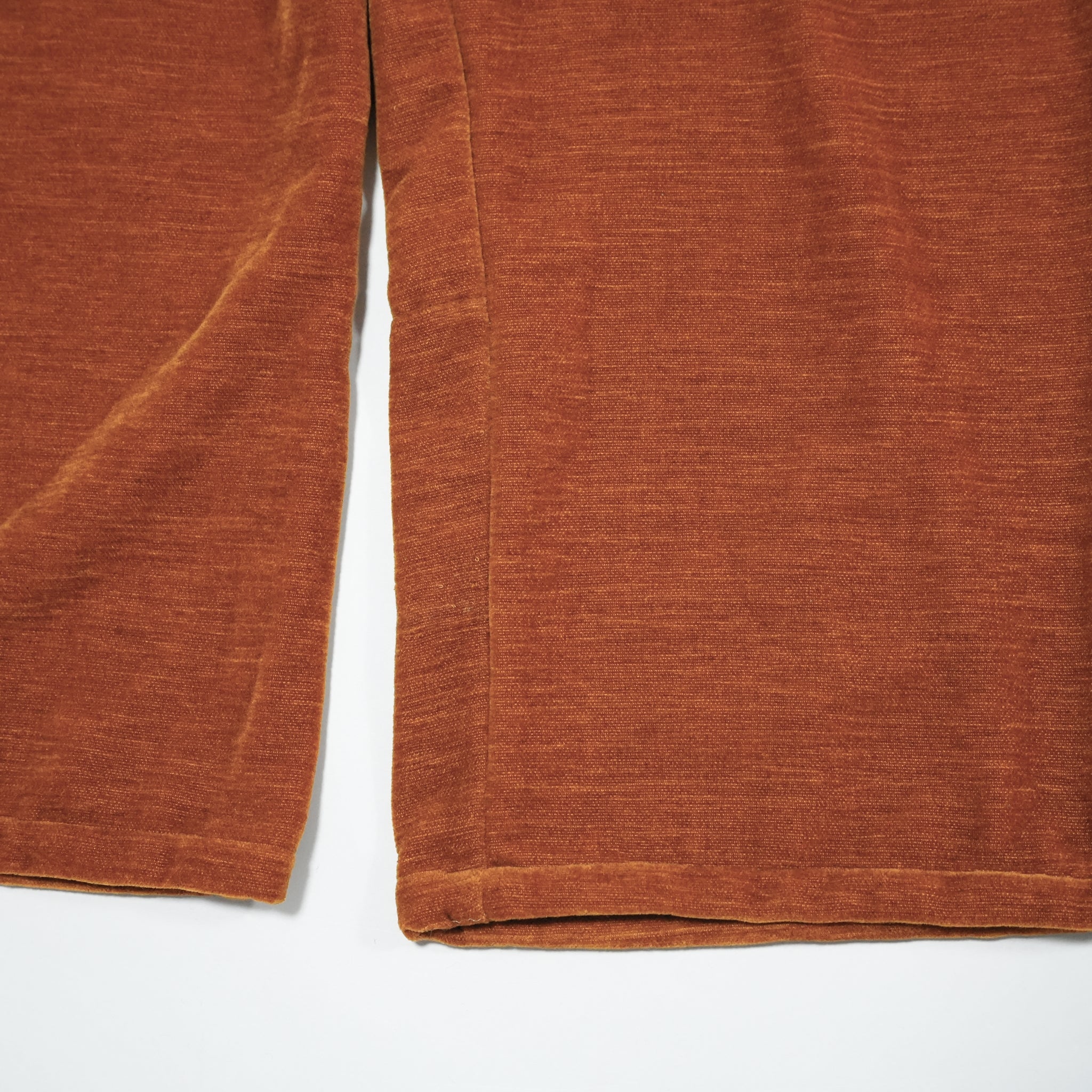 No:23aw-spot03 | Name:VELVET WIDE EASY PANT | Color:Mustrad/Orange/Beige | 【SHADY’S VALLEY】【Big P Products_ビッグピープロダクツ】