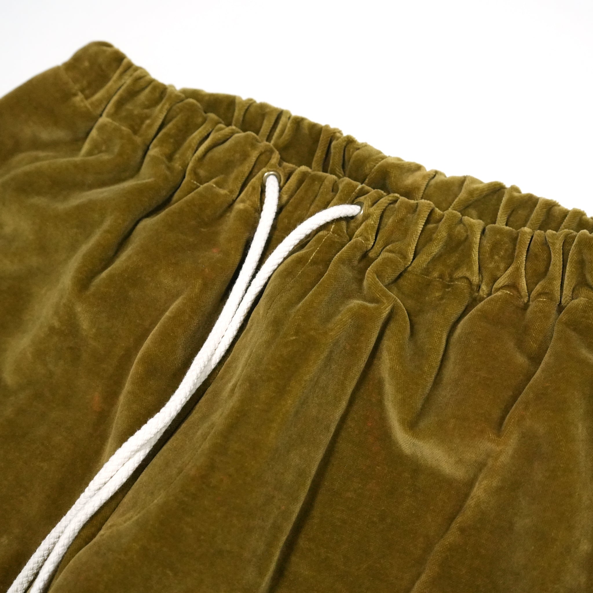 No:23aw-spot03 | Name:VELVET WIDE EASY PANT | Color:Mustrad/Orange/Beige | 【SHADY’S VALLEY】【Big P Products_ビッグピープロダクツ】