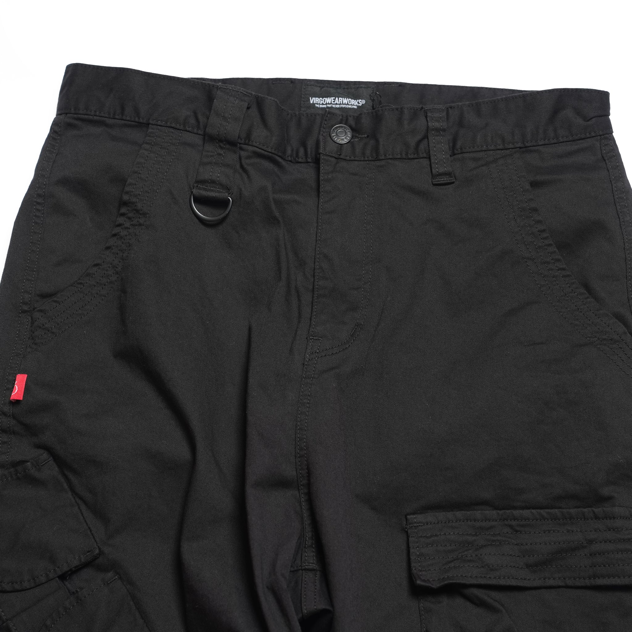 VG-PT-452 | BAGGY D-CARGO RELOADED | Color:Black【VIRGOwearworks_ヴァルゴウェアワークス】