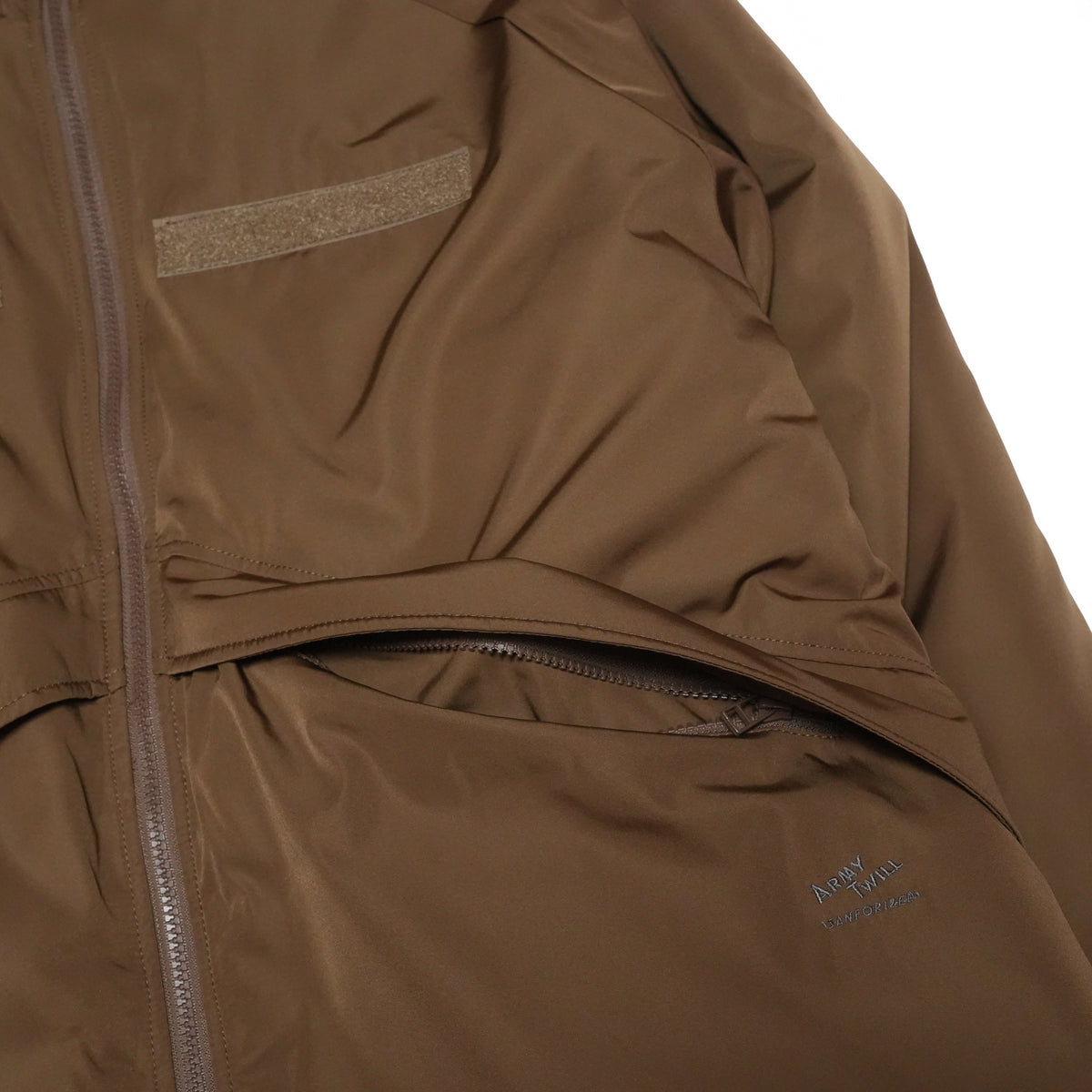 PeWeather Padding Jacket – Brown | ARMY TWILL