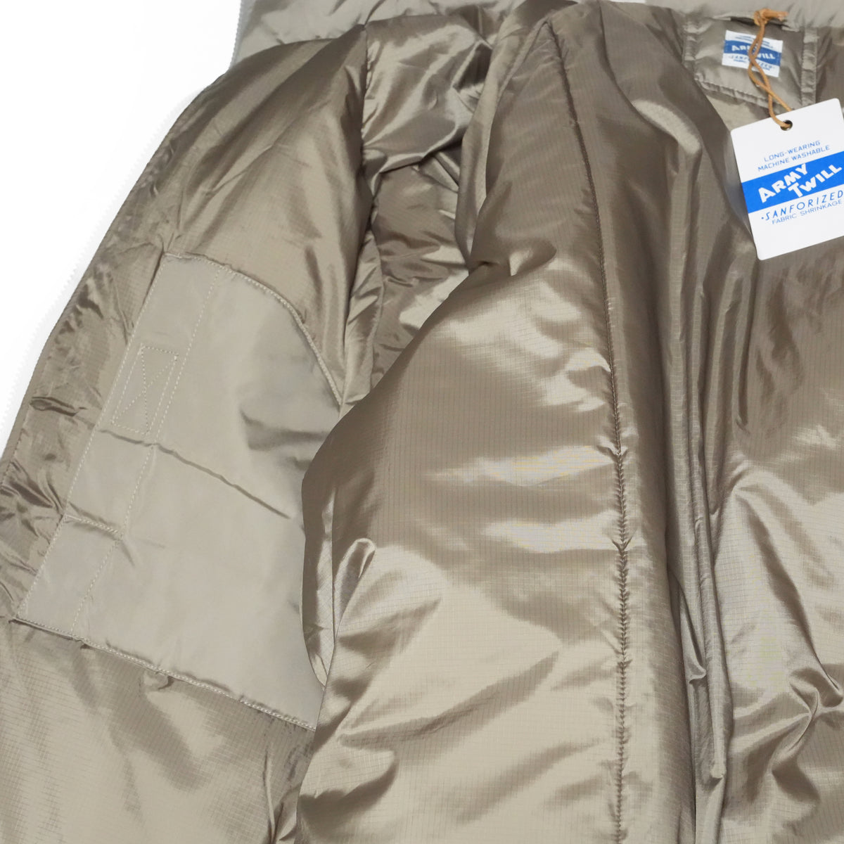 PeWeather Padding Jacket – Gray | ARMY TWILL