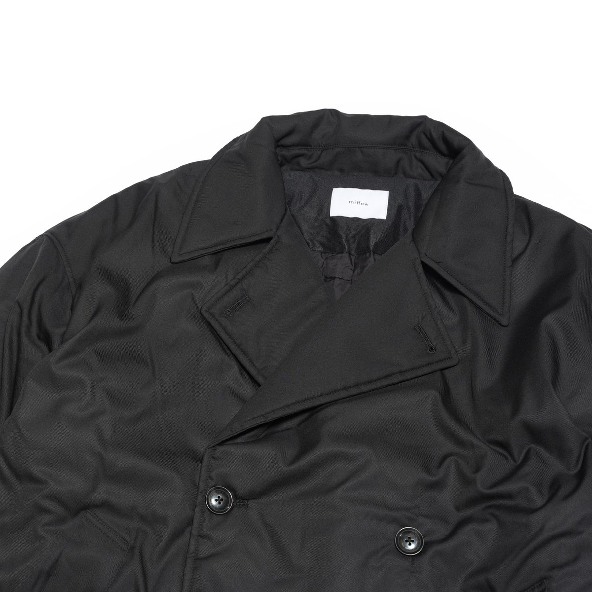 PEA DOWN COAT – Black | MIFFEW