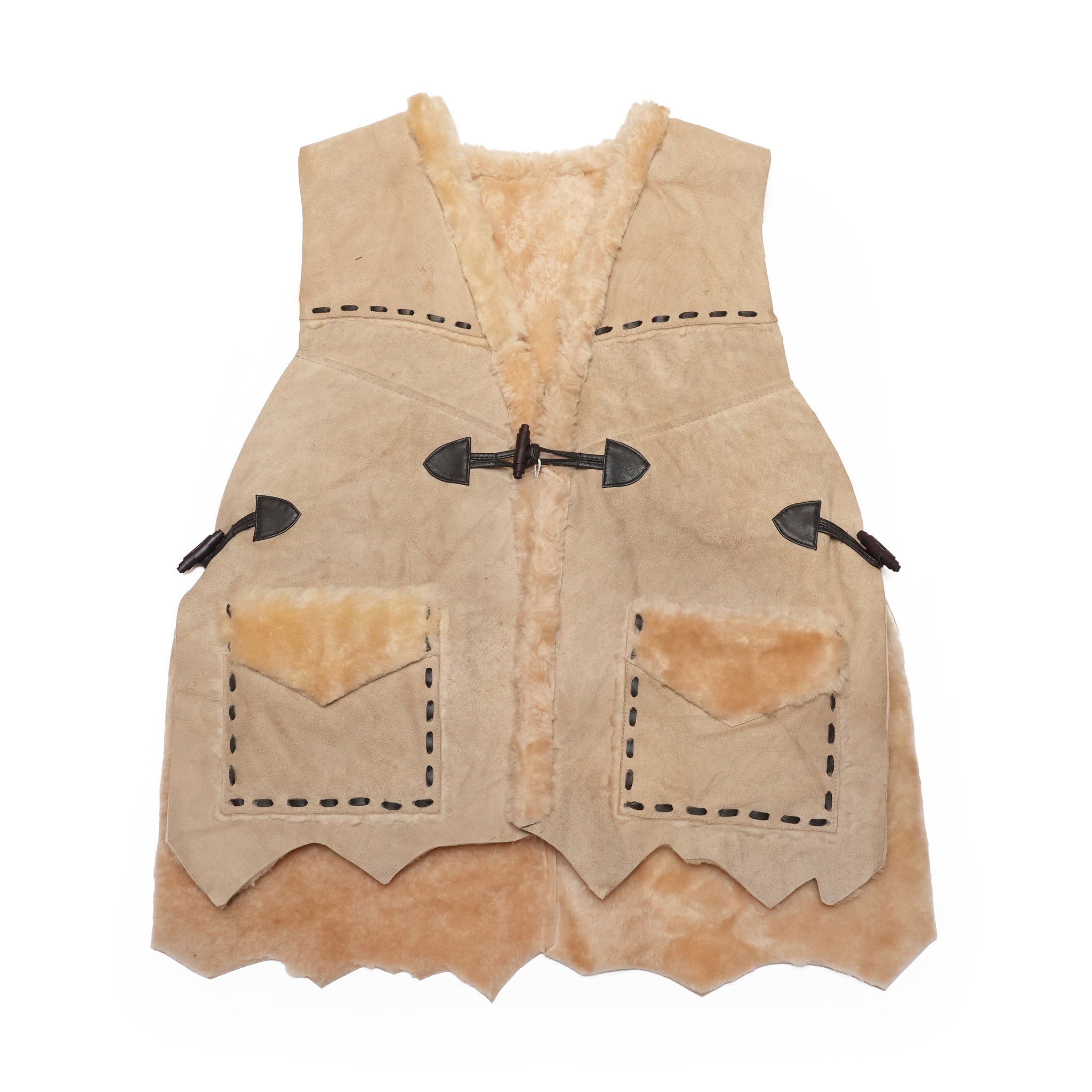 IGLOO MOUTON VEST | Color_A | Size_L | No_RV2601701【NASNGWAM_ナスングワム】