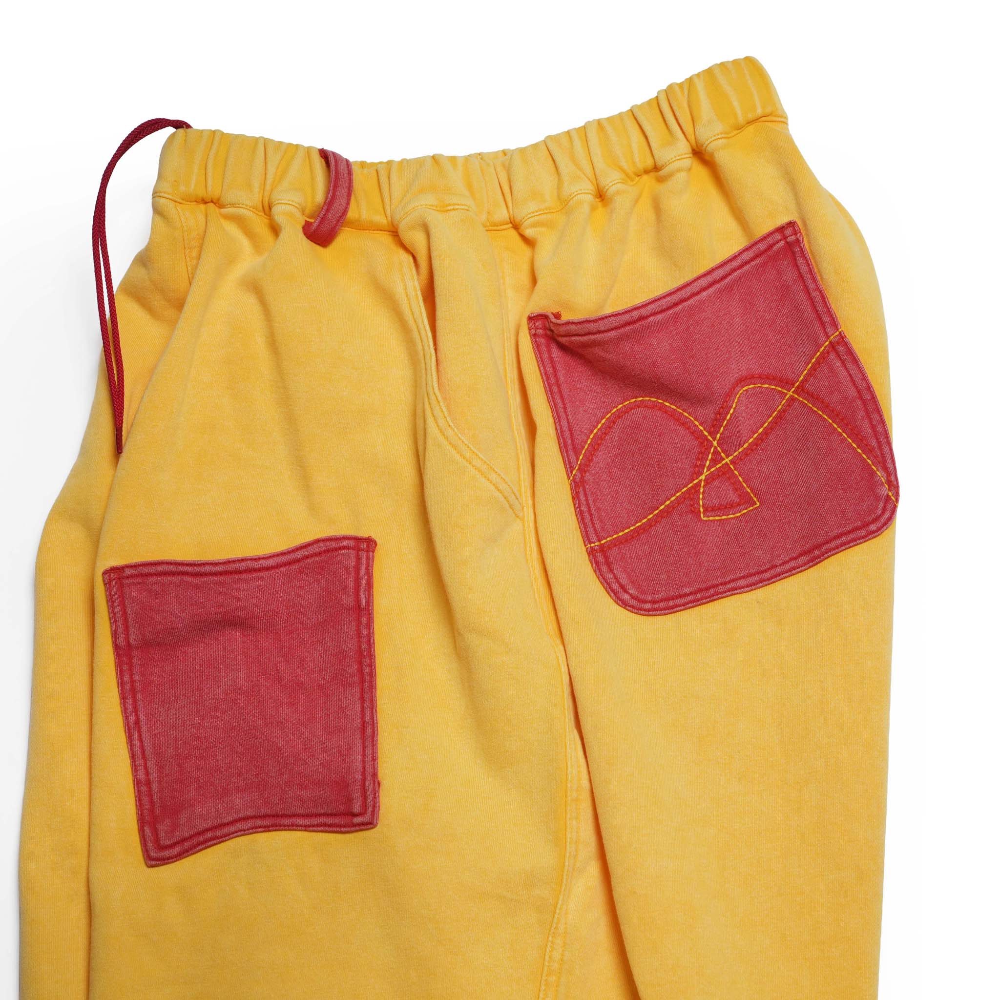 Double Arch pants | Color:Yellow-Red | 【IMPRESTORE_インプレストア】