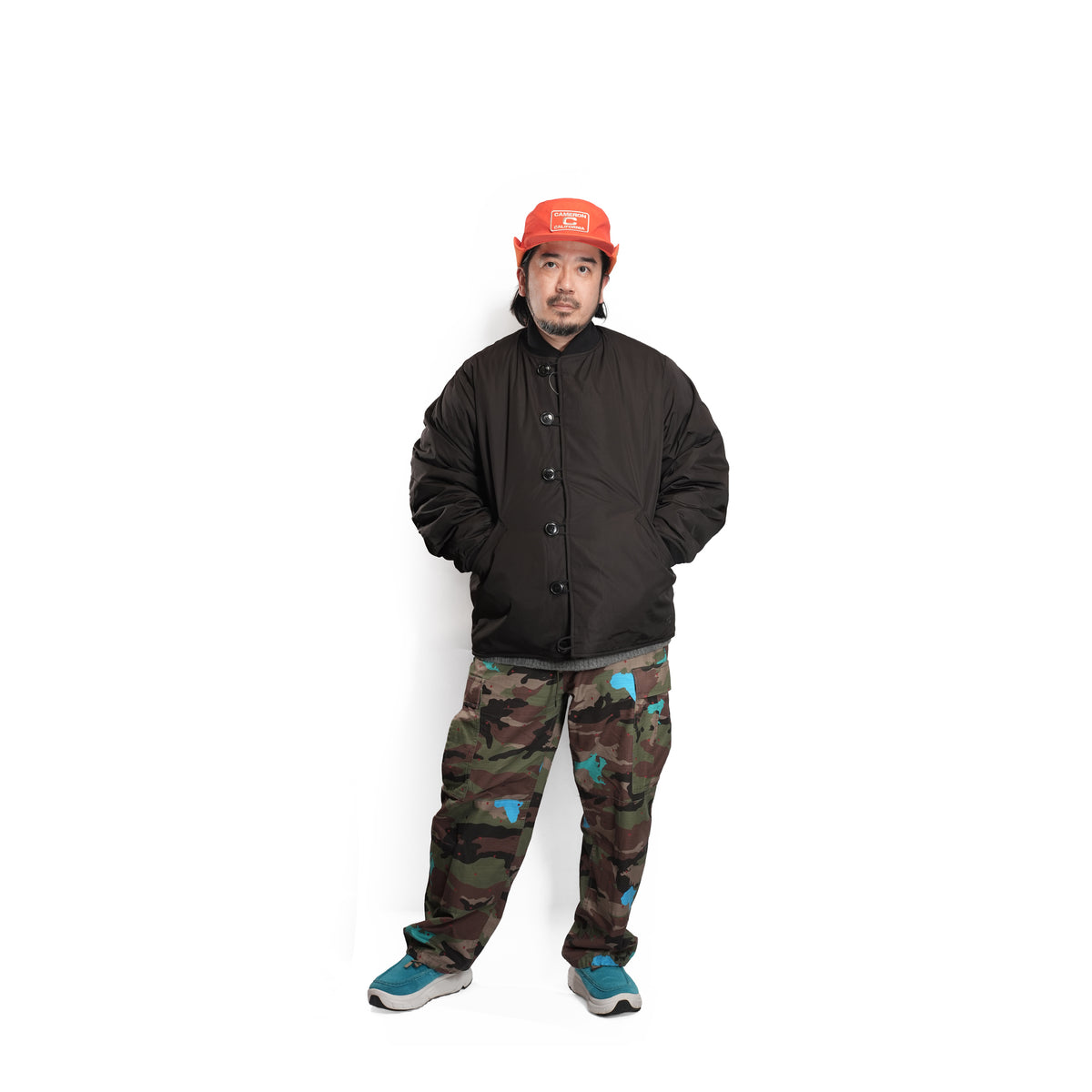 PeWeather Reversible Blouson – Black | ARMY TWILL