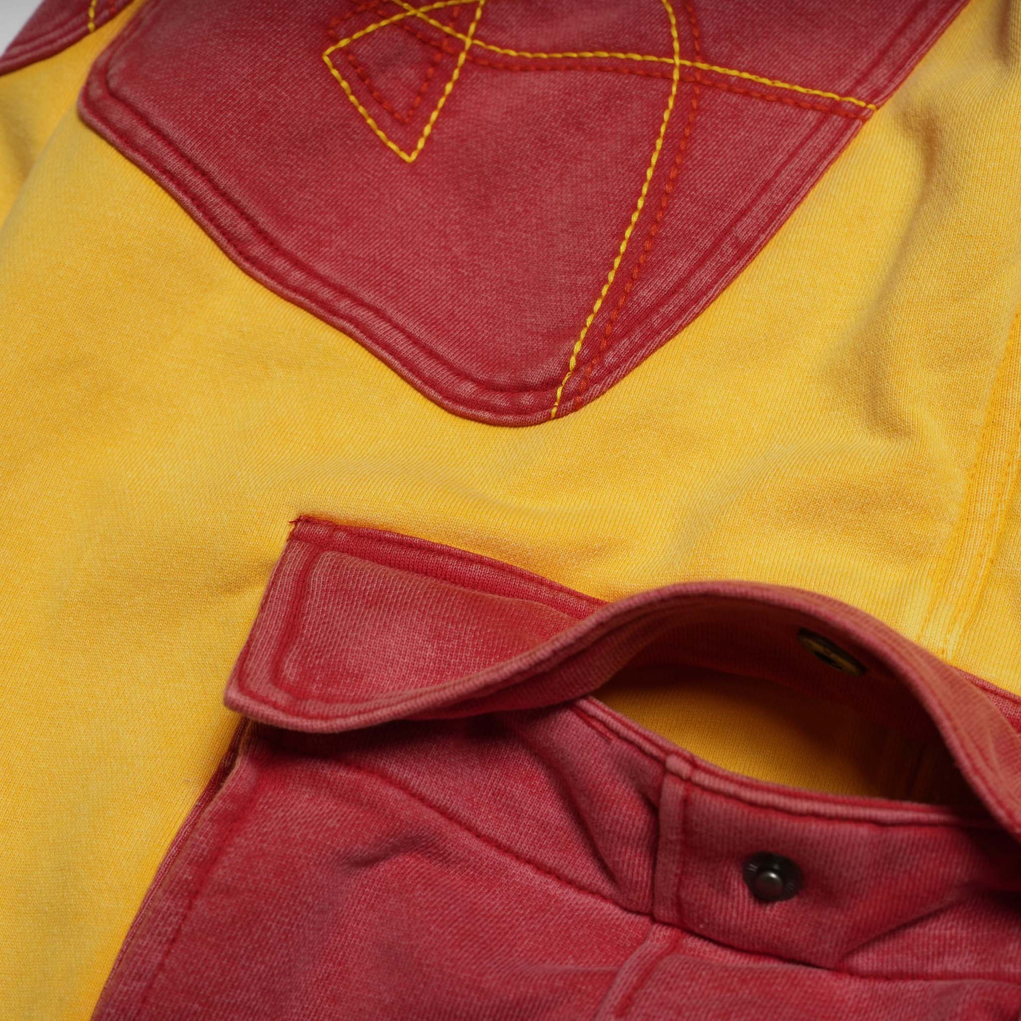 Double Arch pants | Color:Yellow-Red | 【IMPRESTORE_インプレストア】