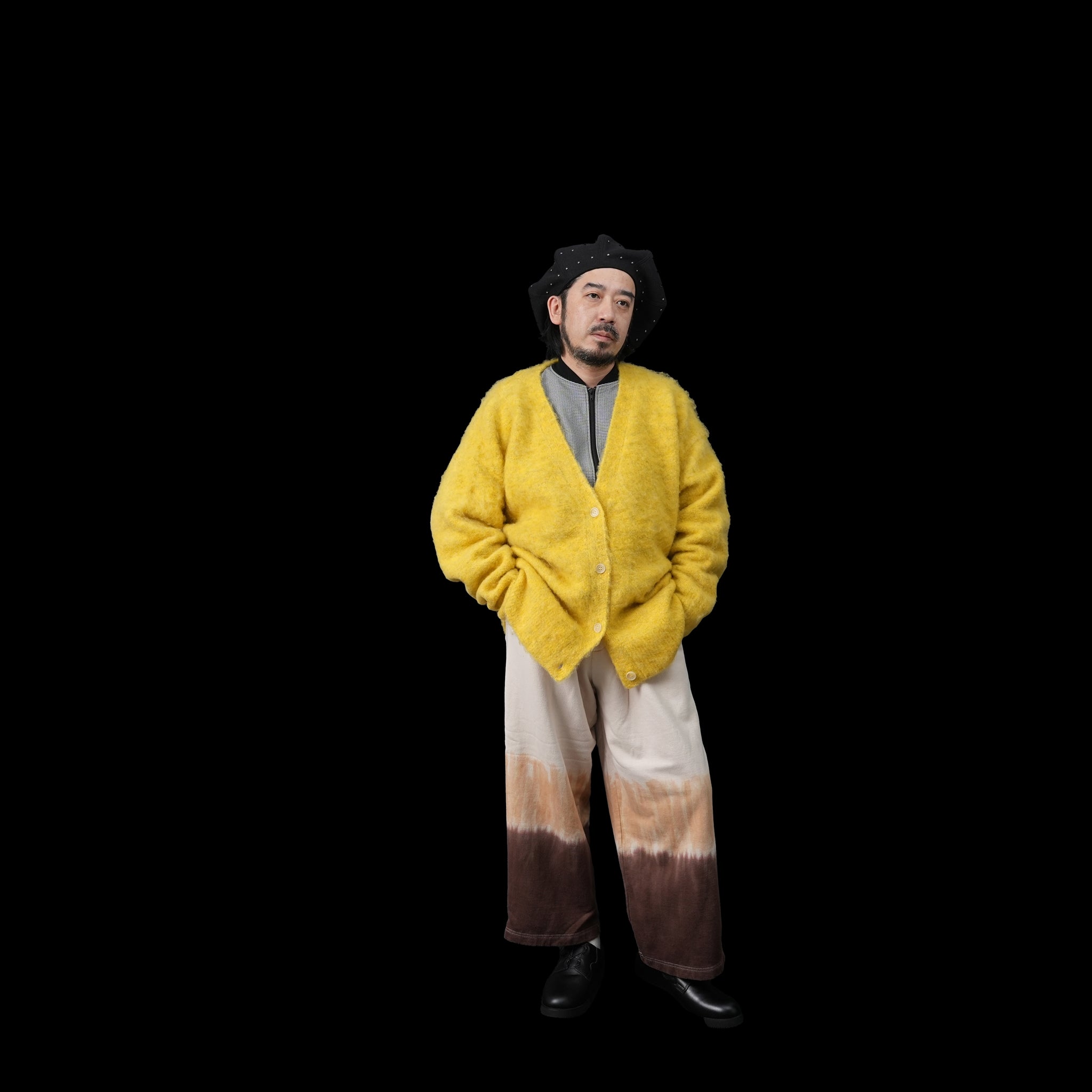 Name:Soft Light Knit Cardigan | Color:Yellow Sapphire【AMBERGLEAM_アンバーグリーム】| No:1101121213