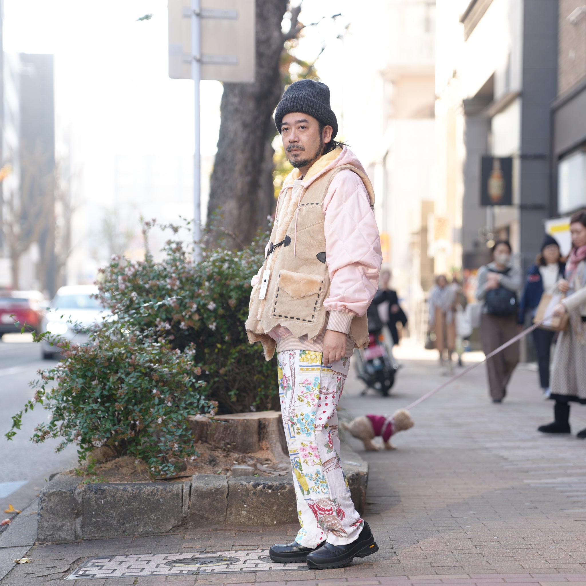 MR-2507676 | 北欧 Vintage Cloth Pants | Color:Multi_B | Size:2【Mr. Remake Man】