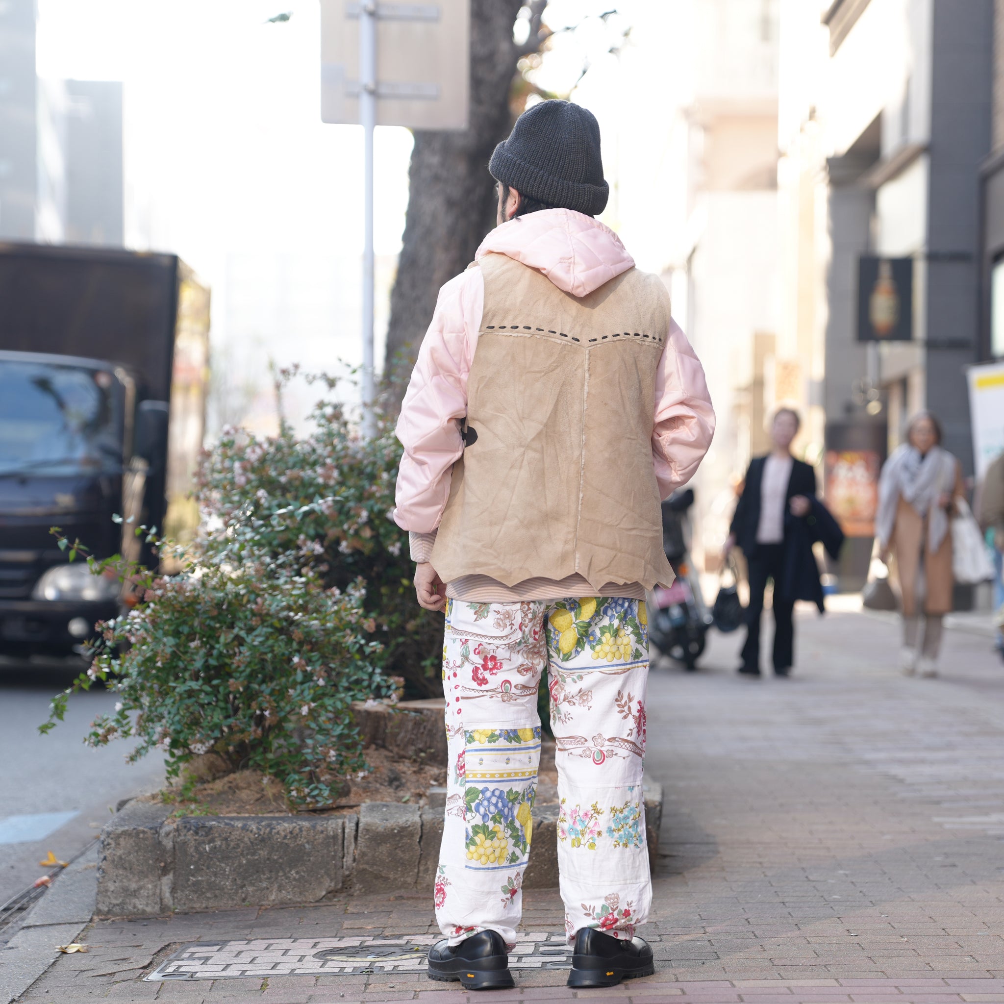 MR-2507676 | 北欧 Vintage Cloth Pants | Color:Multi_A | Size:2【Mr. Remake Man】